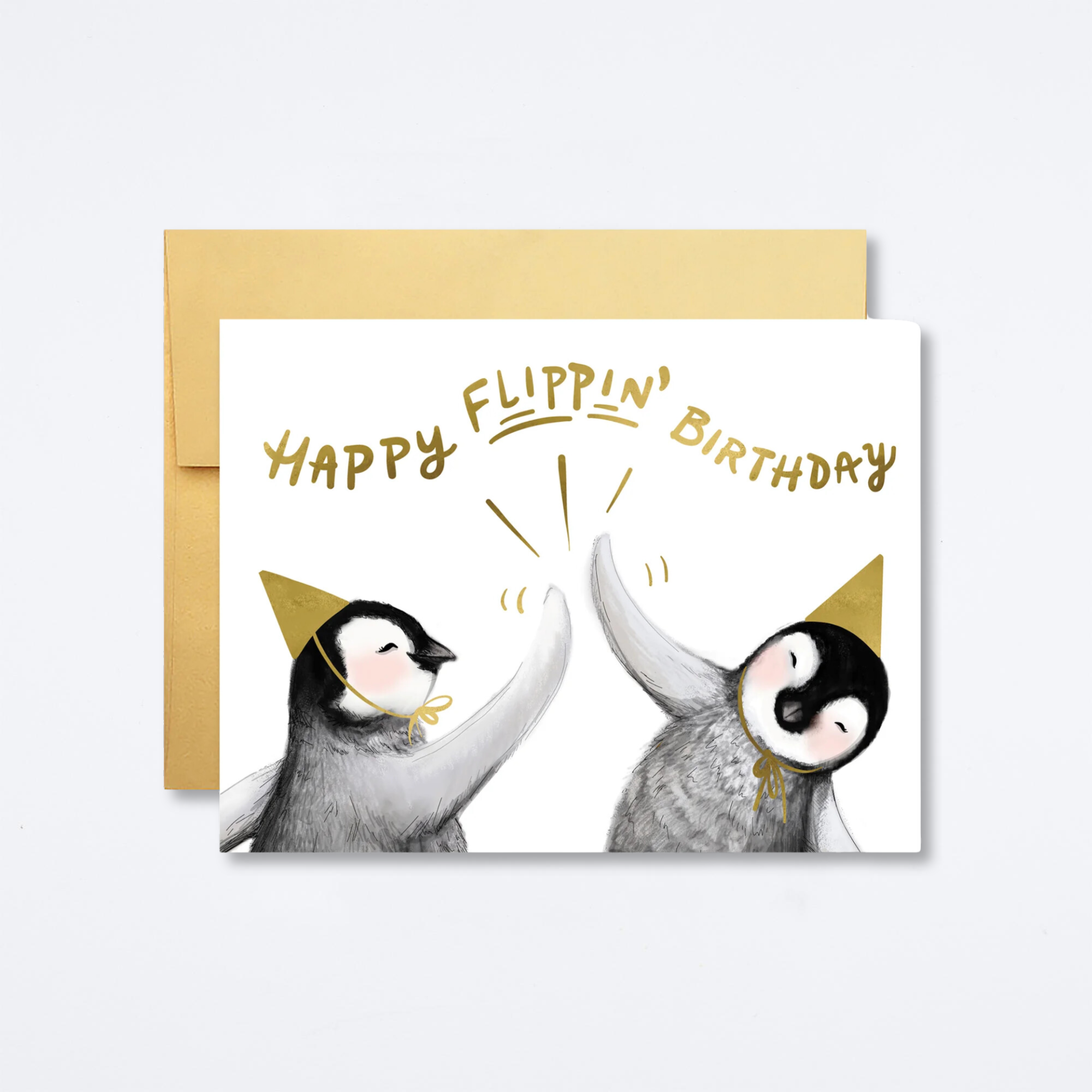 Happy Flippin' Birthday Card