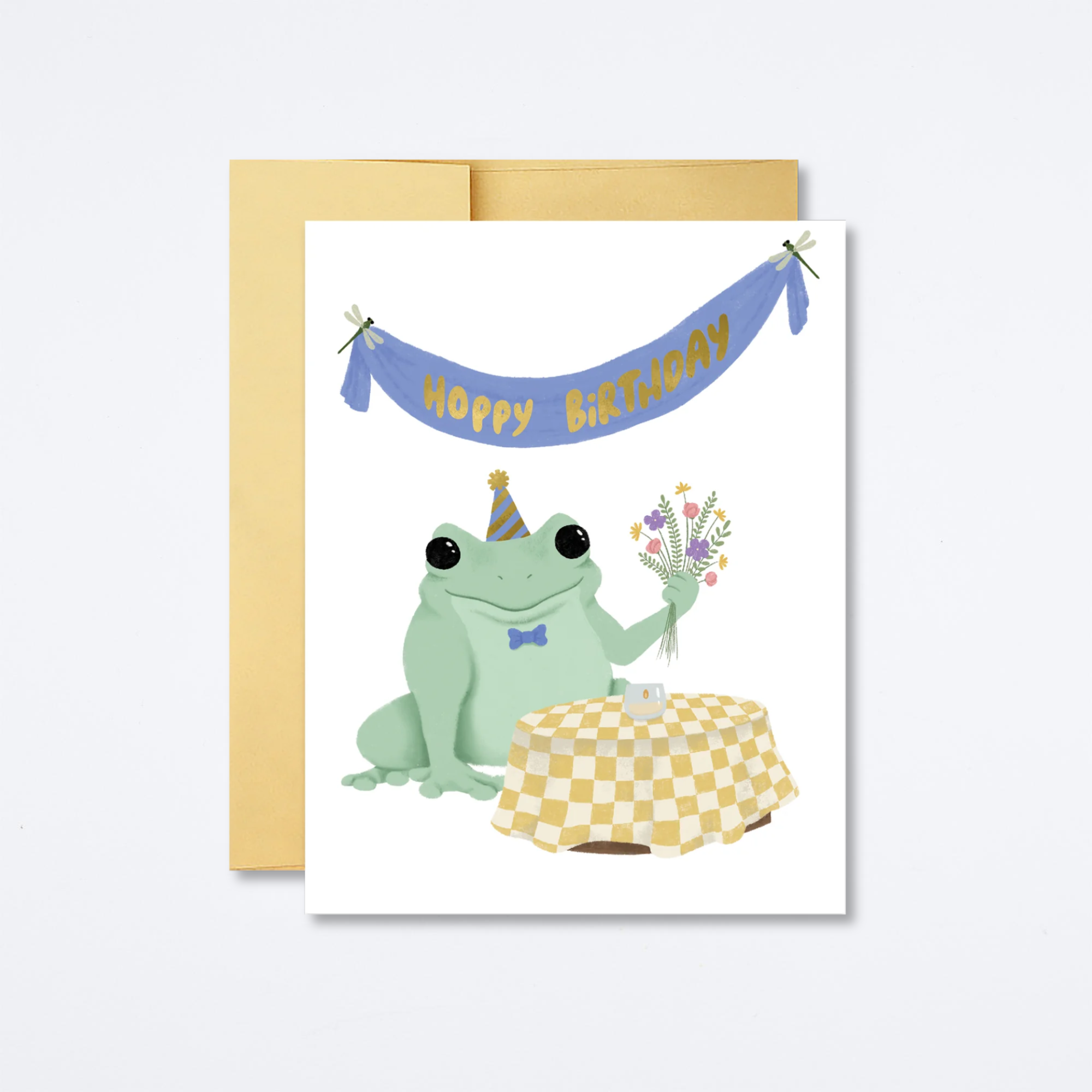 Hoppy Birthday Card