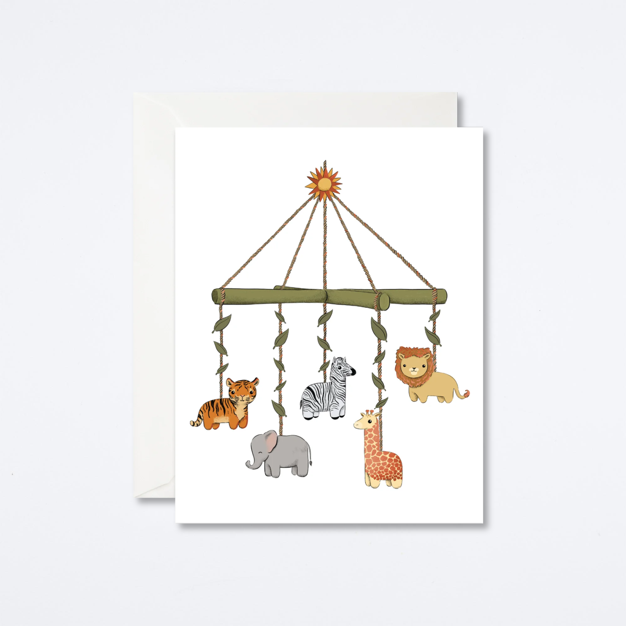 Wild Animals Mobile Card