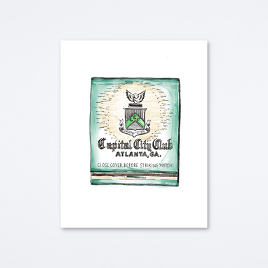 Capital City Club Atlanta Art Print