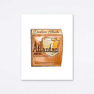 Atlantan Hotel Art Print