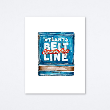 Atlanta Beltline Art Print