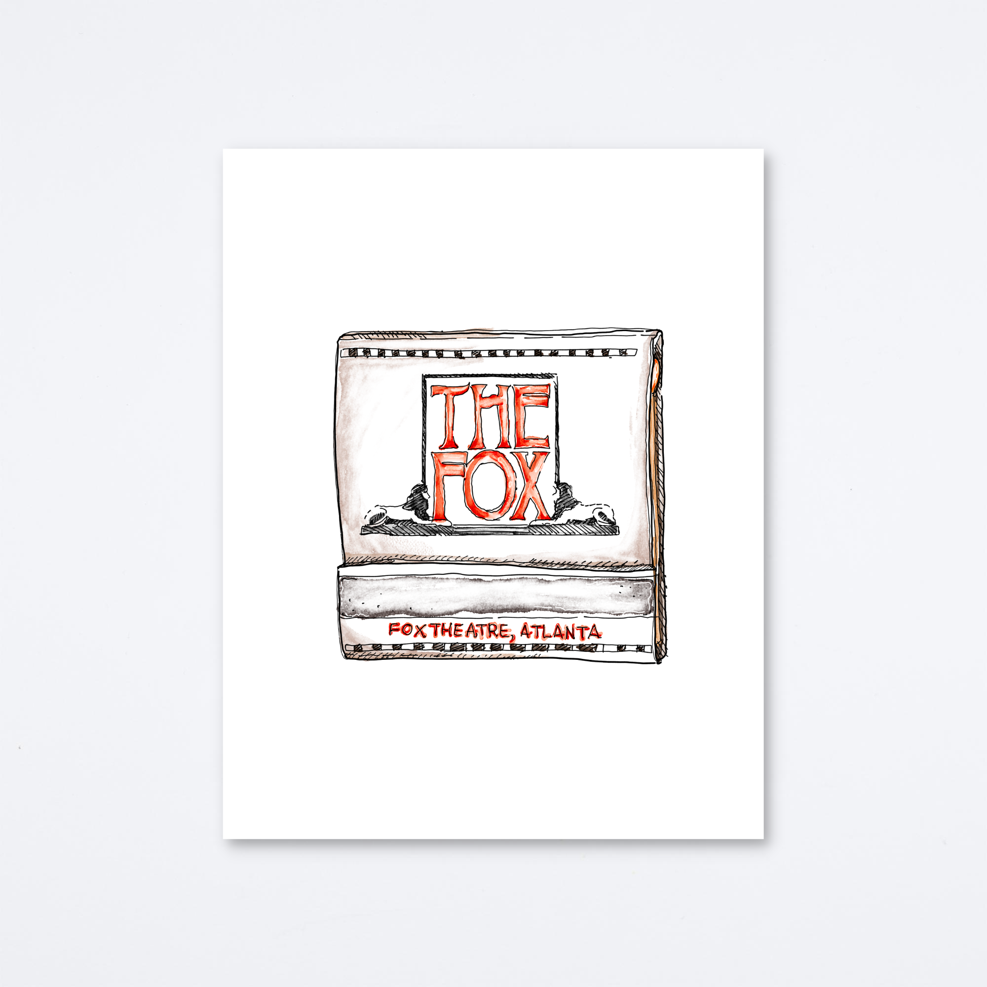 Fox Theatre Art Print