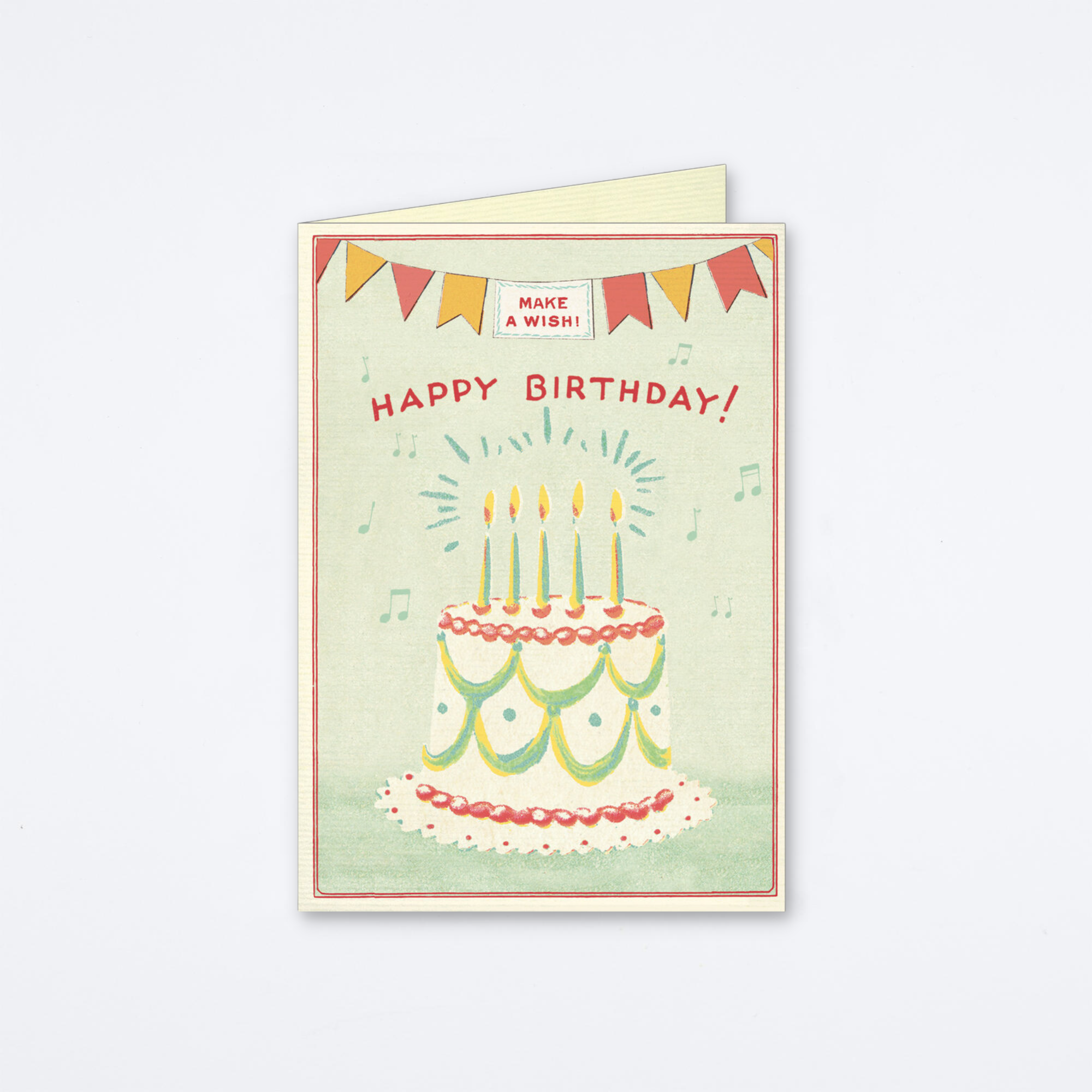 Happy Birthday Cake Card