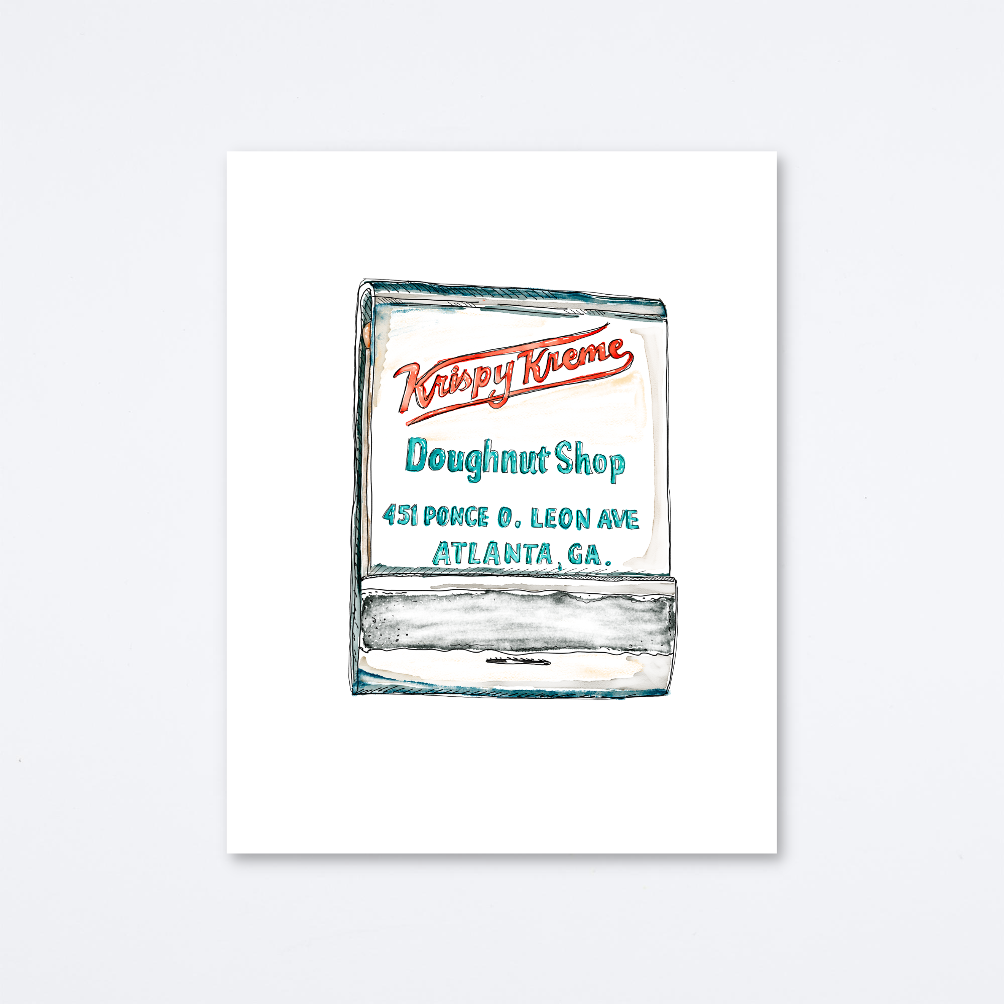 Krispy Kreme Art Print