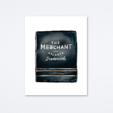 Merchant Atlanta Art Print