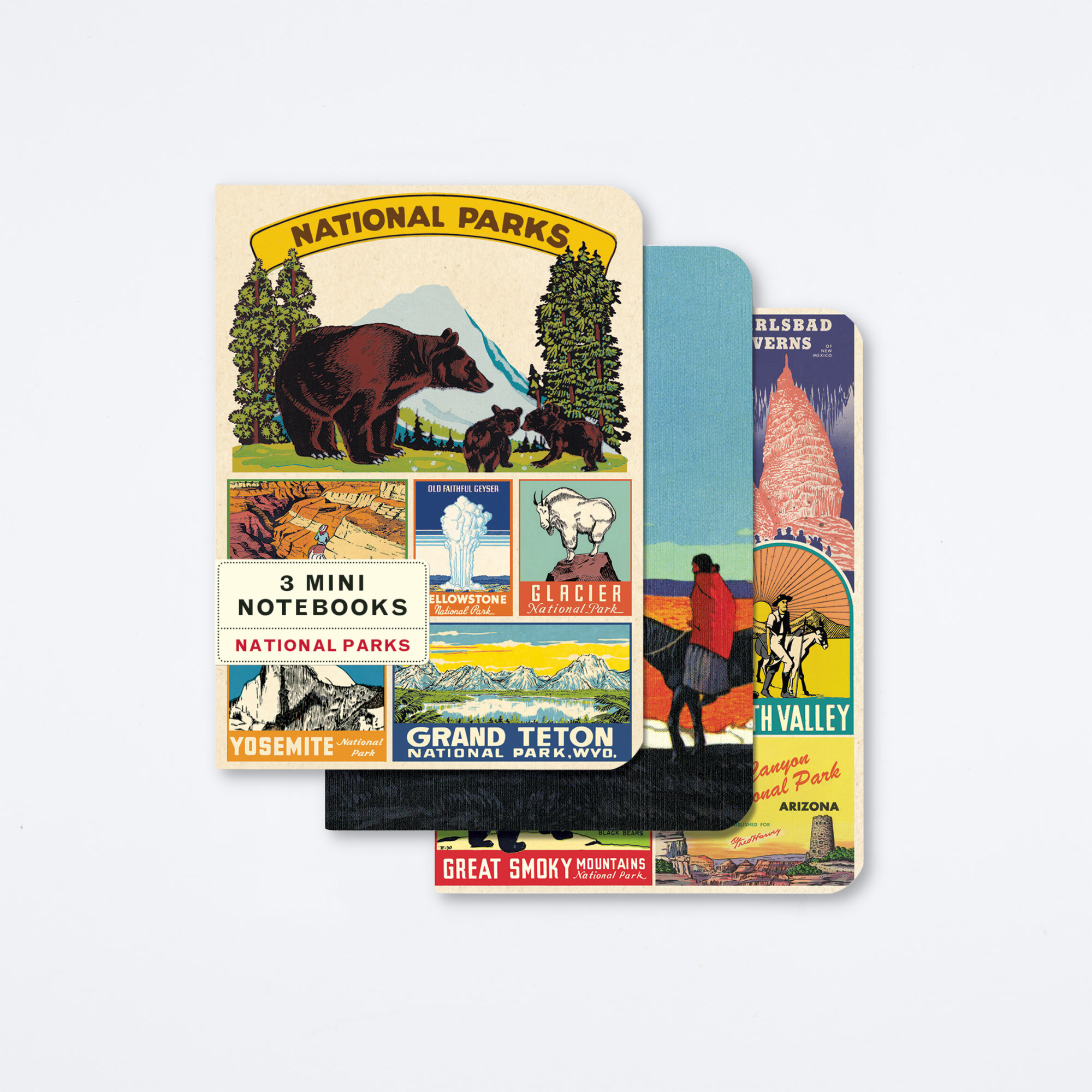 National Parks Mini Notebook Set