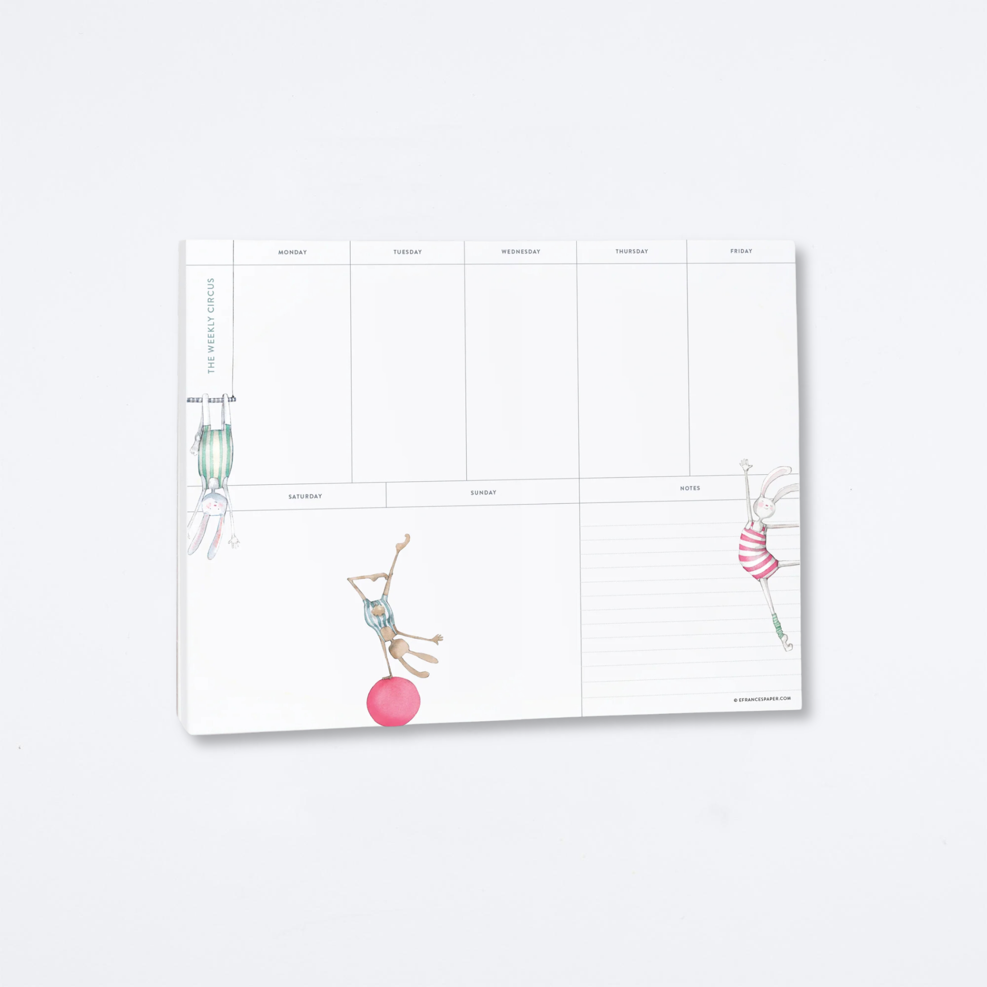 Circus Weekly Desk Pad