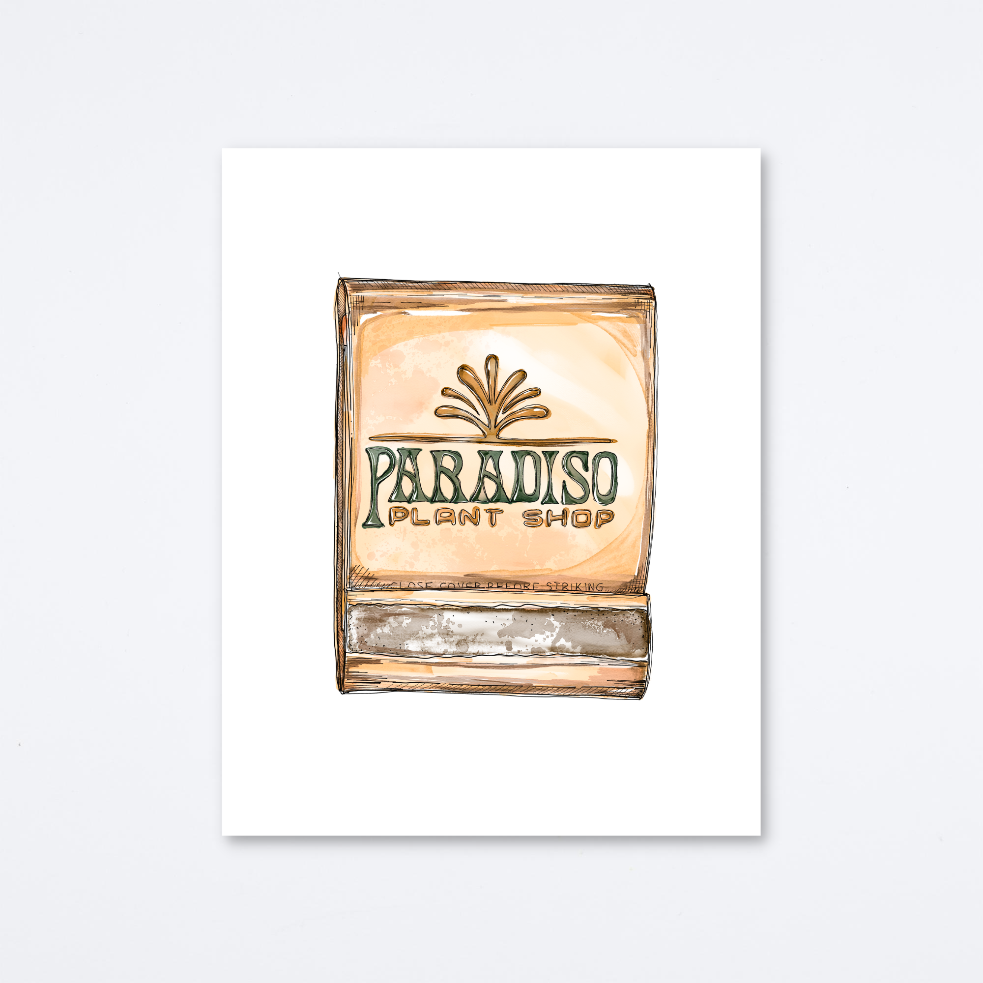 Paradiso Plant Shop Art Print