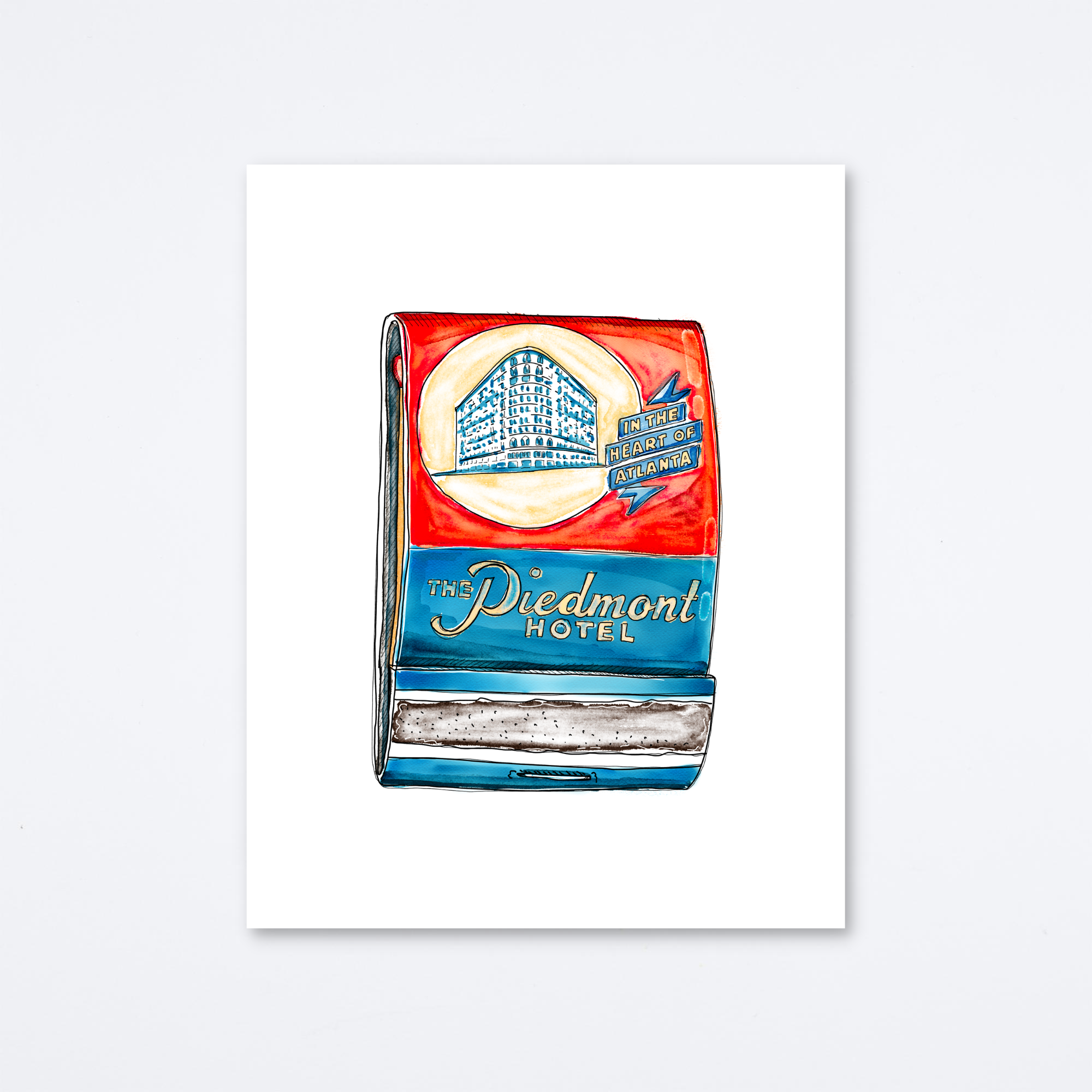 Piedmont Hotel Art Print