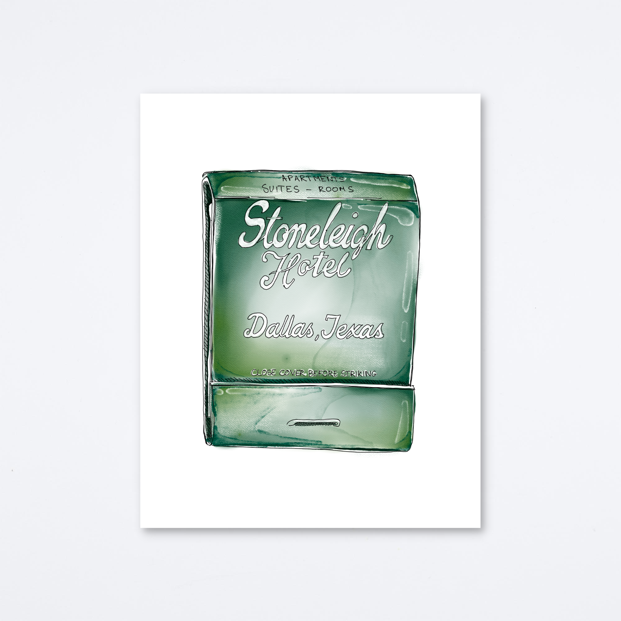 Stoneleigh Hotel Art Print