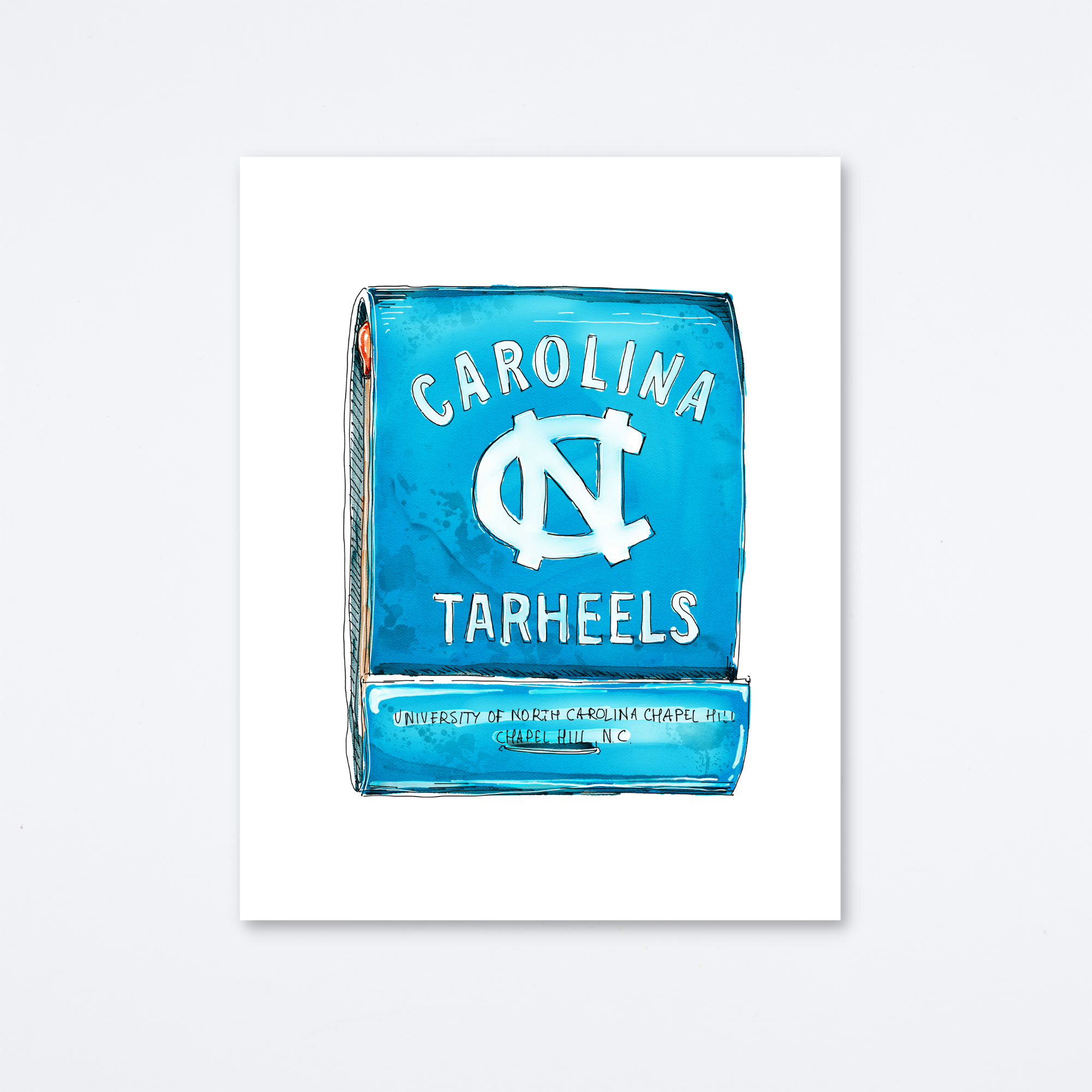 Unc Art Print