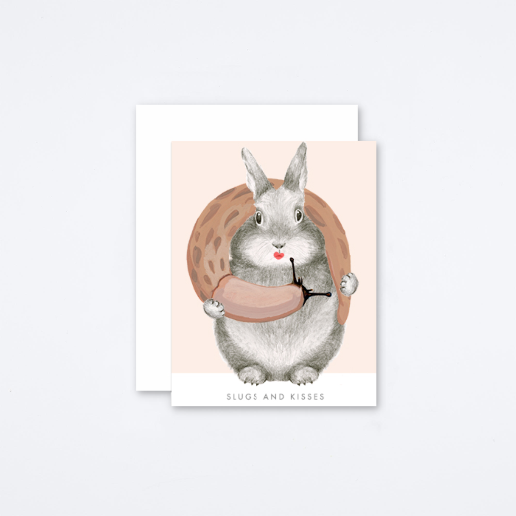 Slugs and Kisses Card