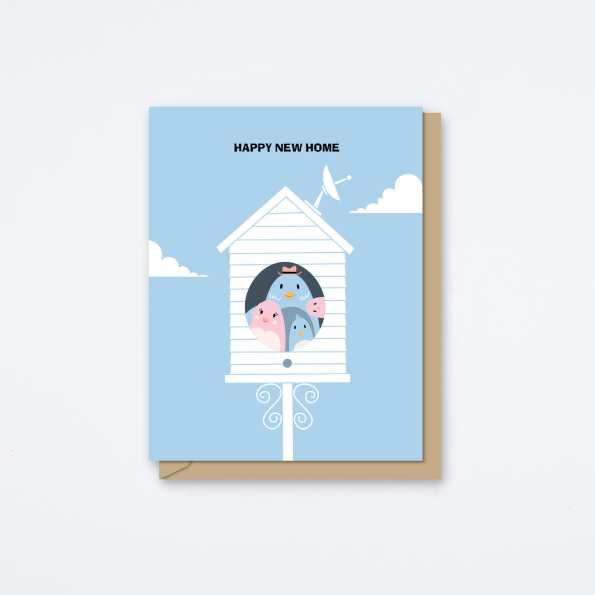 New Birdhouse Card