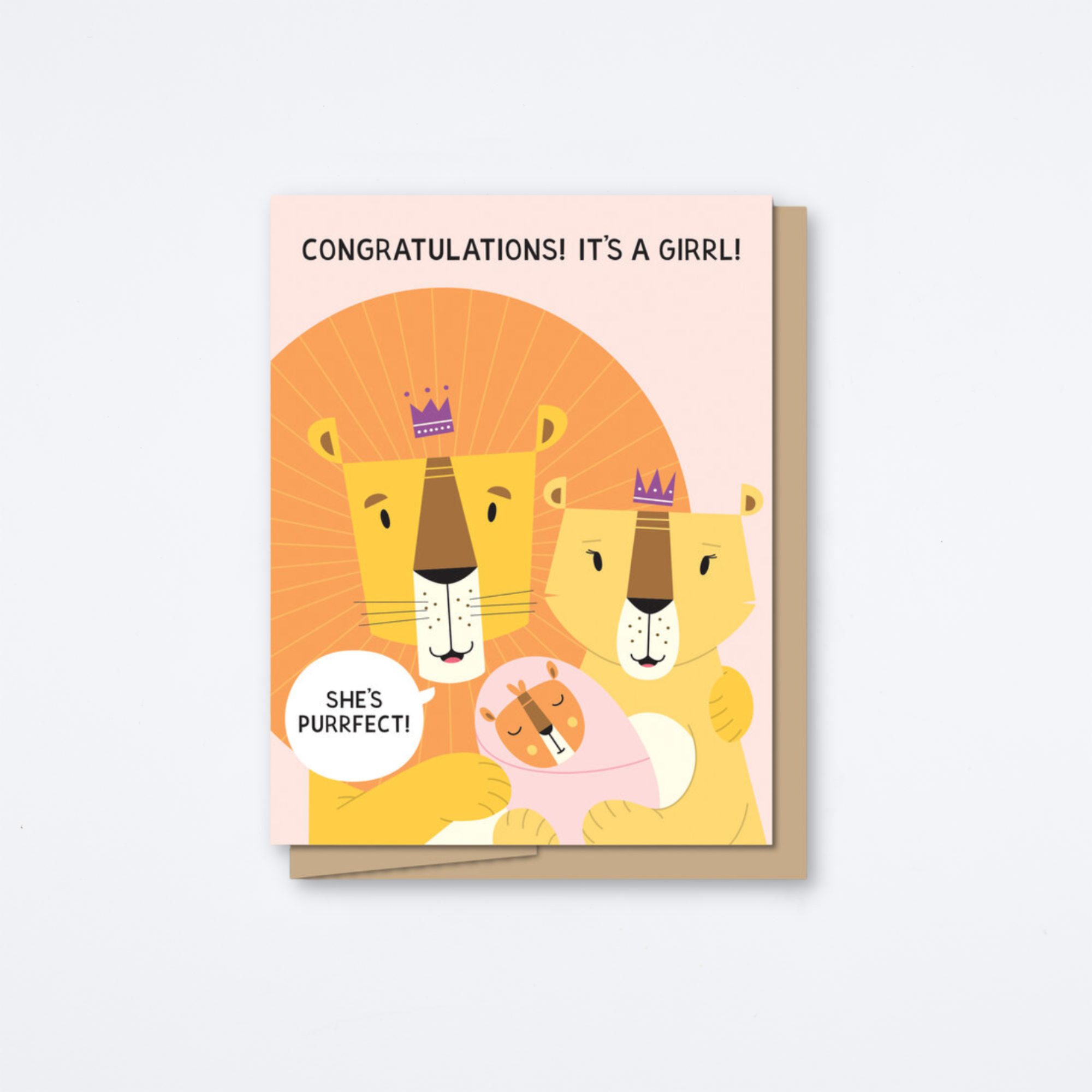 It's a Girrl! Card