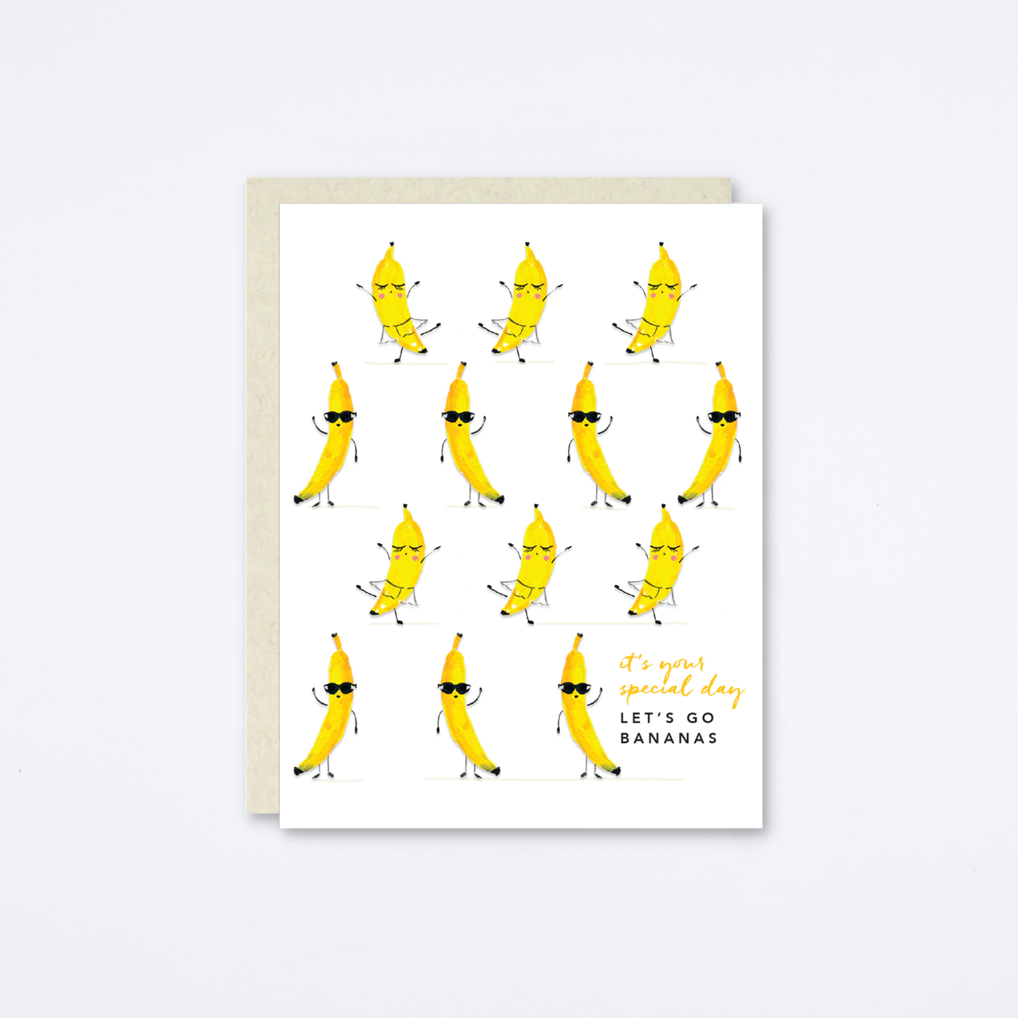 Let's Go Bananas Card