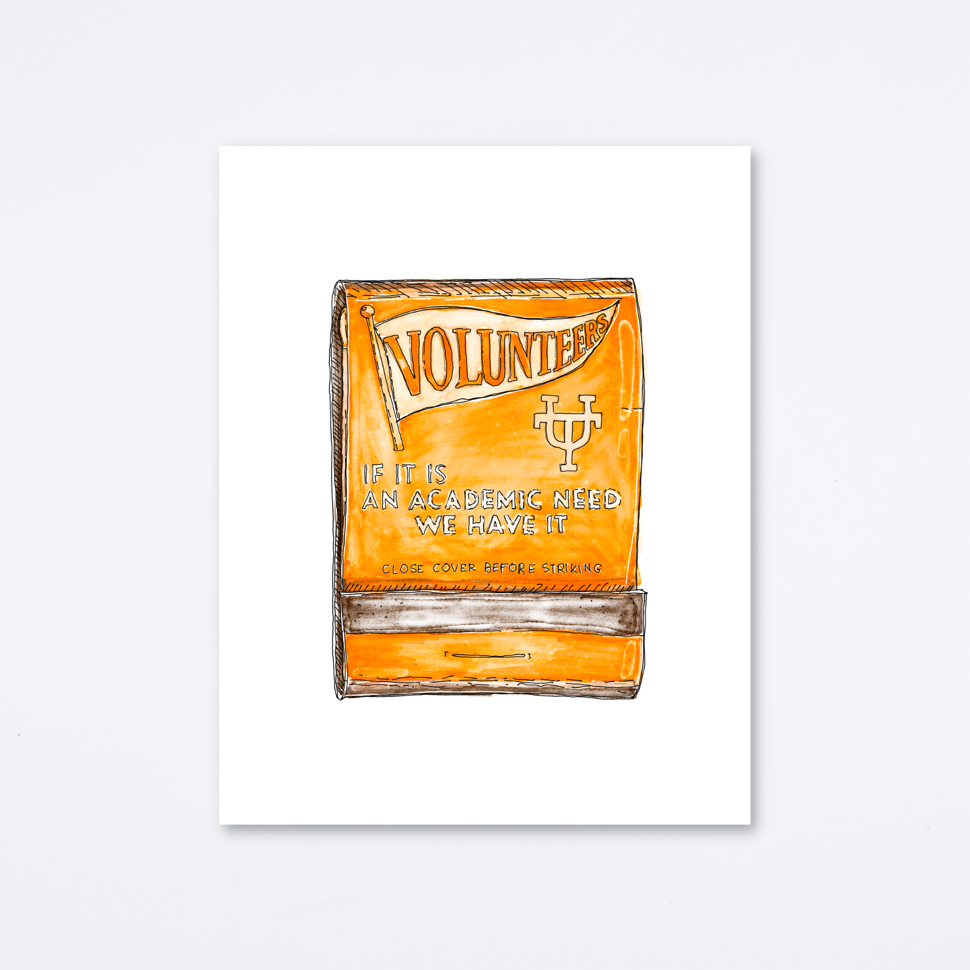 Tennessee Volunteers Art Print