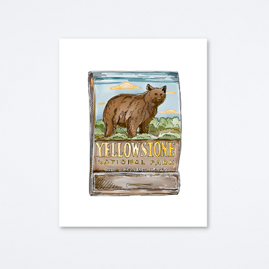 Yellowstone Art Print