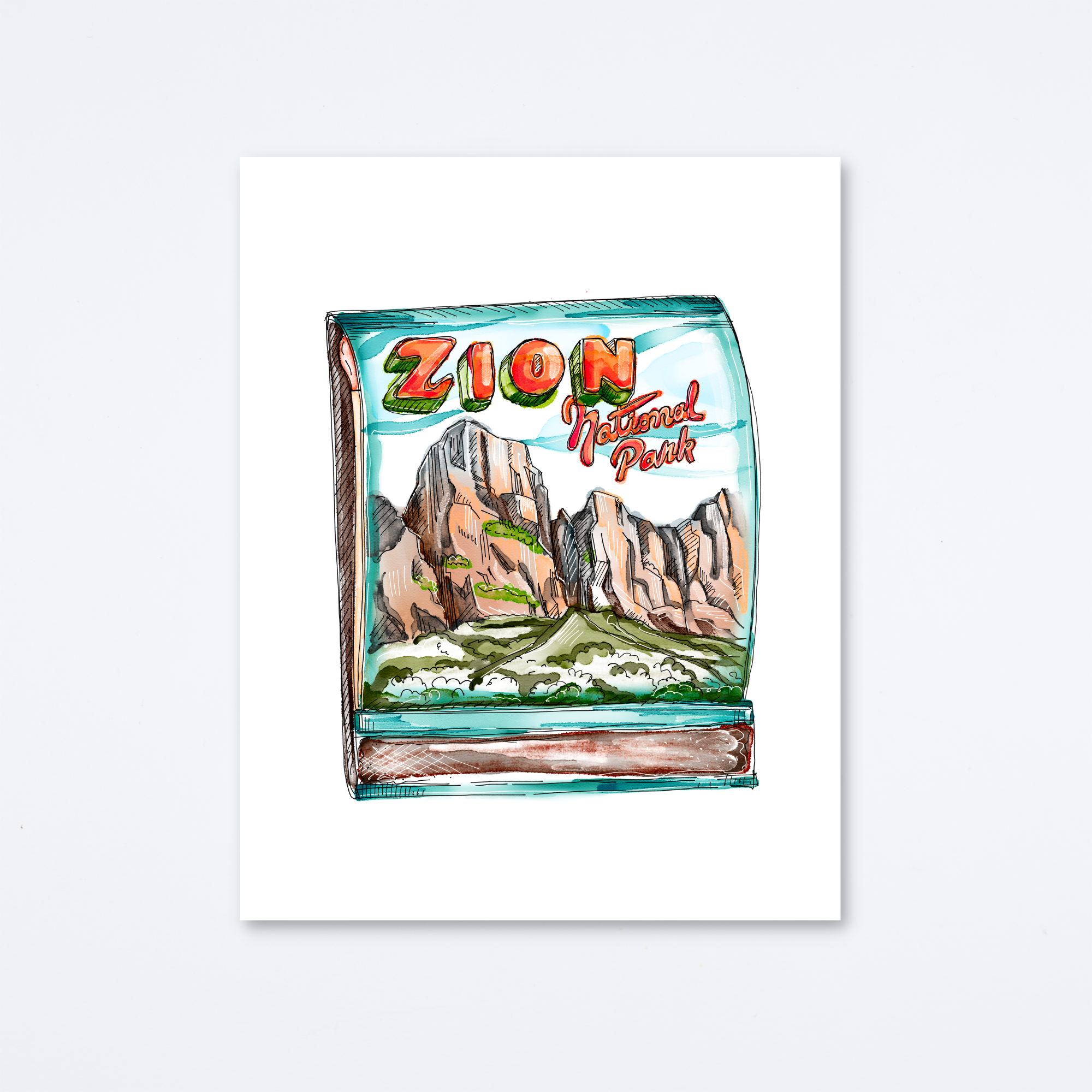 Zion Art Print