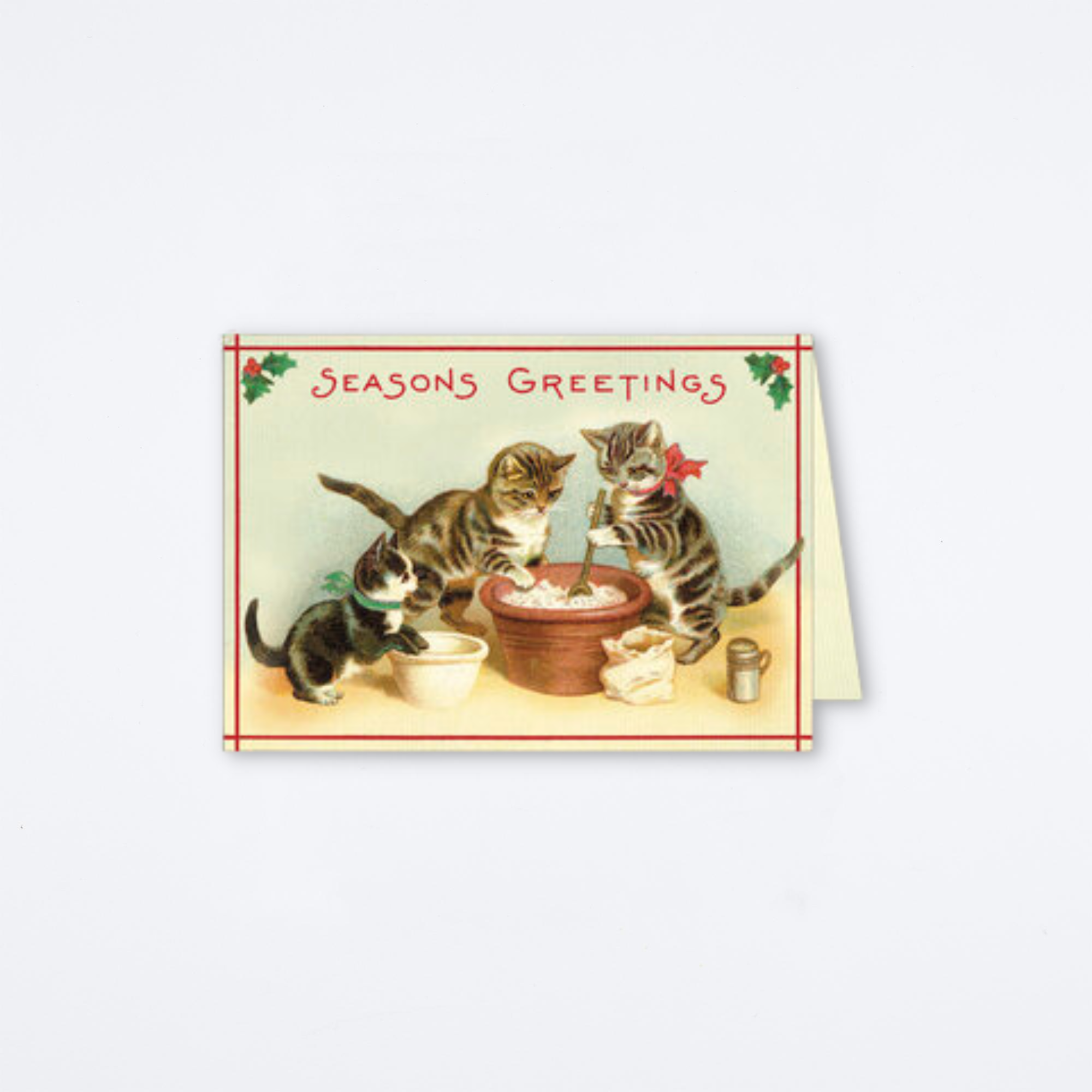 Christmas Cats Greeting Card