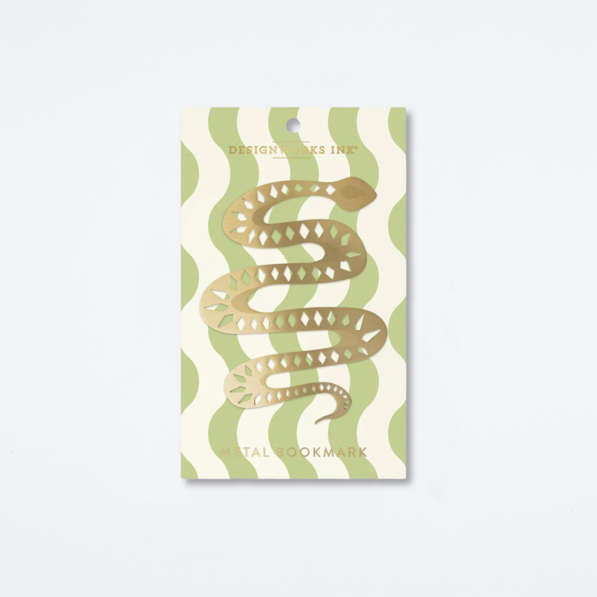 Mister Slithers Brass Bookmark