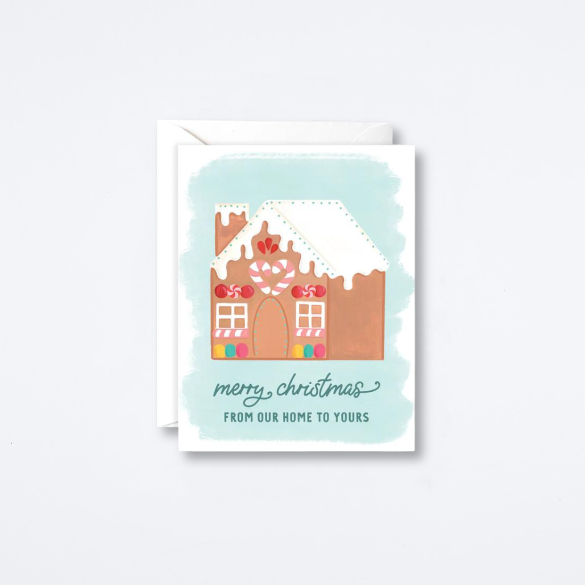 Gingerbread Home Card