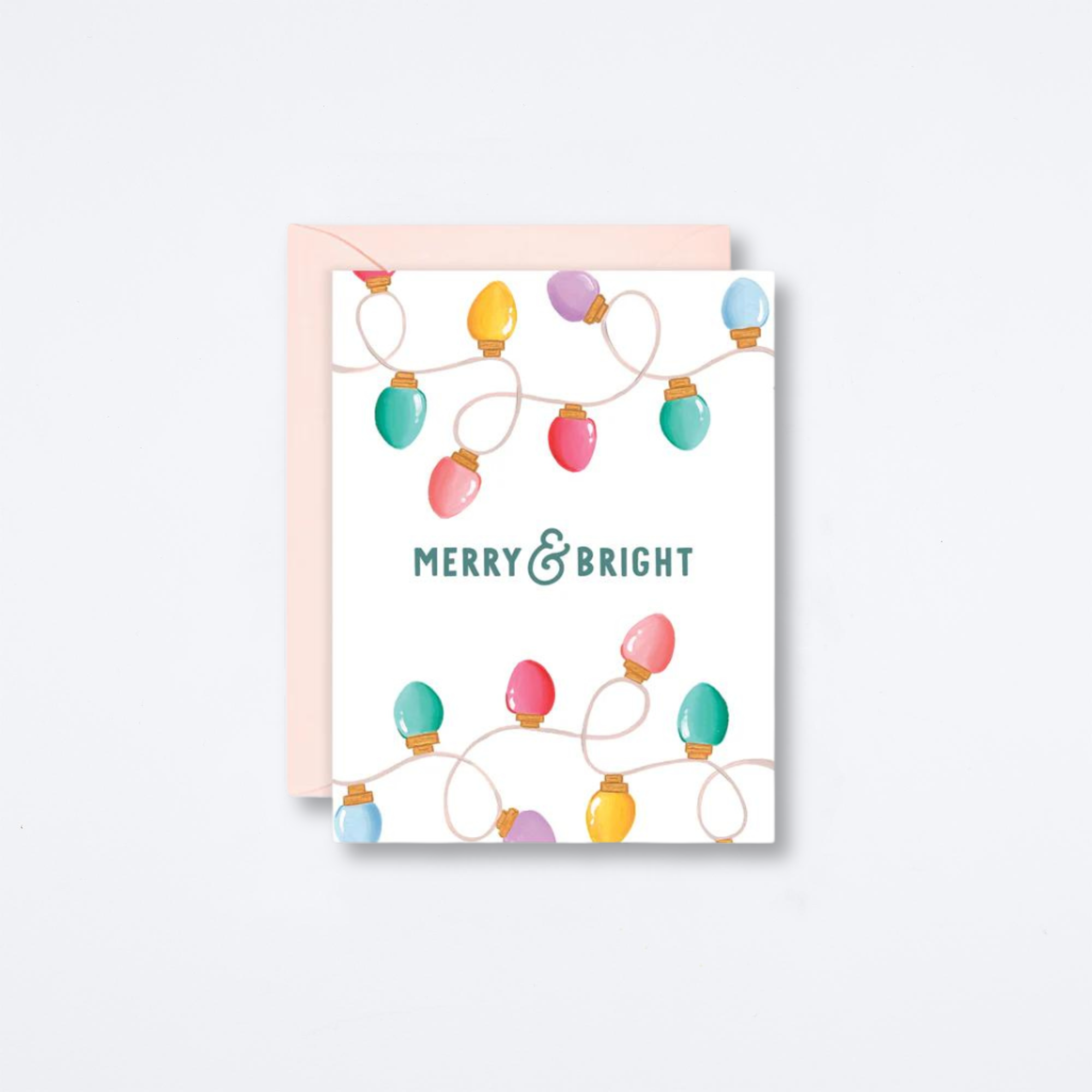 Merry And Bright Card