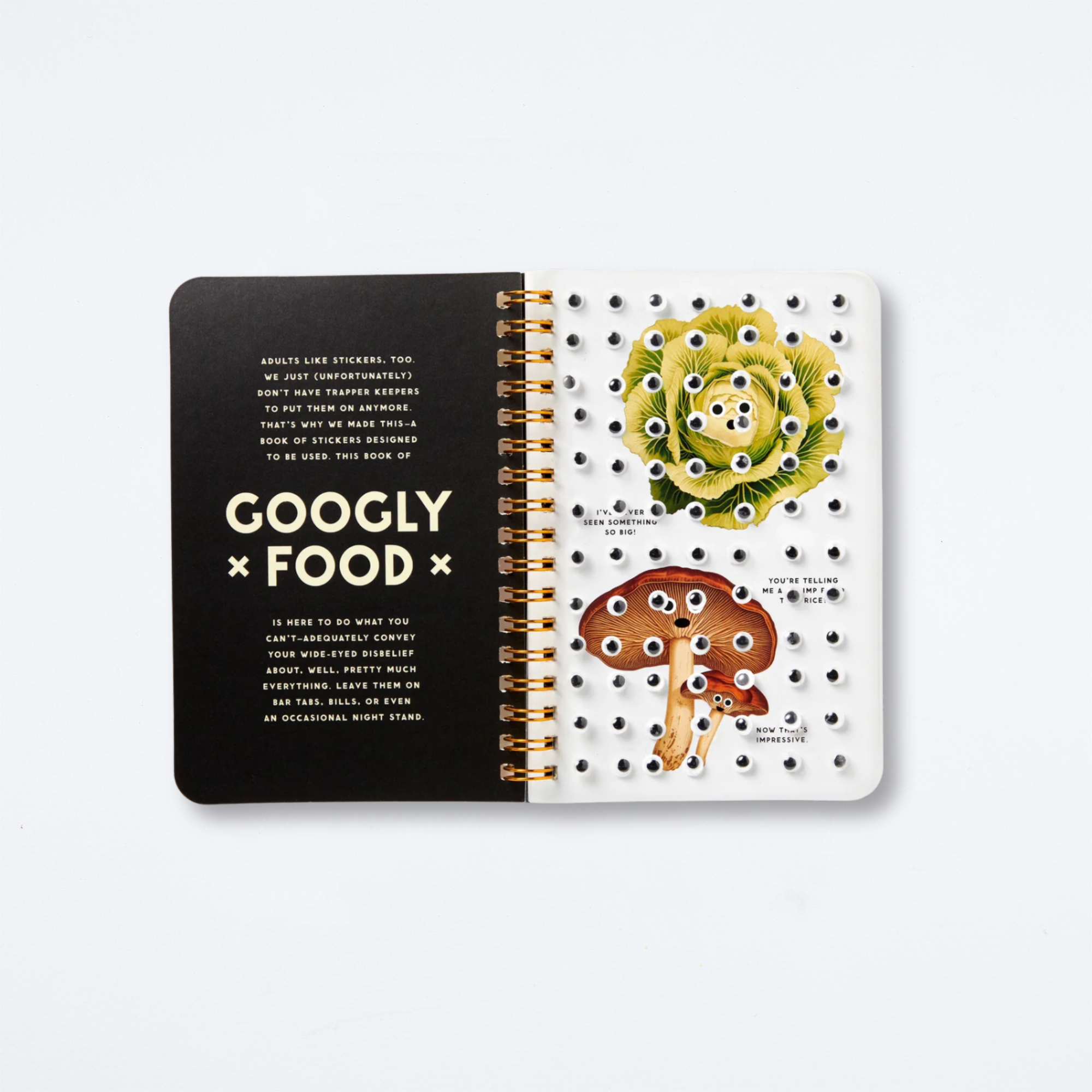 Googly Food Sticker Book