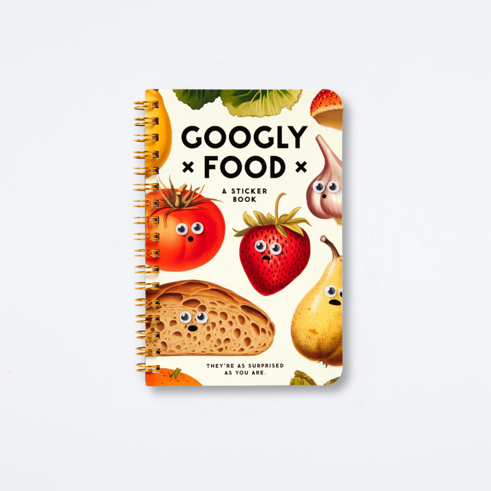 Googly Food Sticker Book