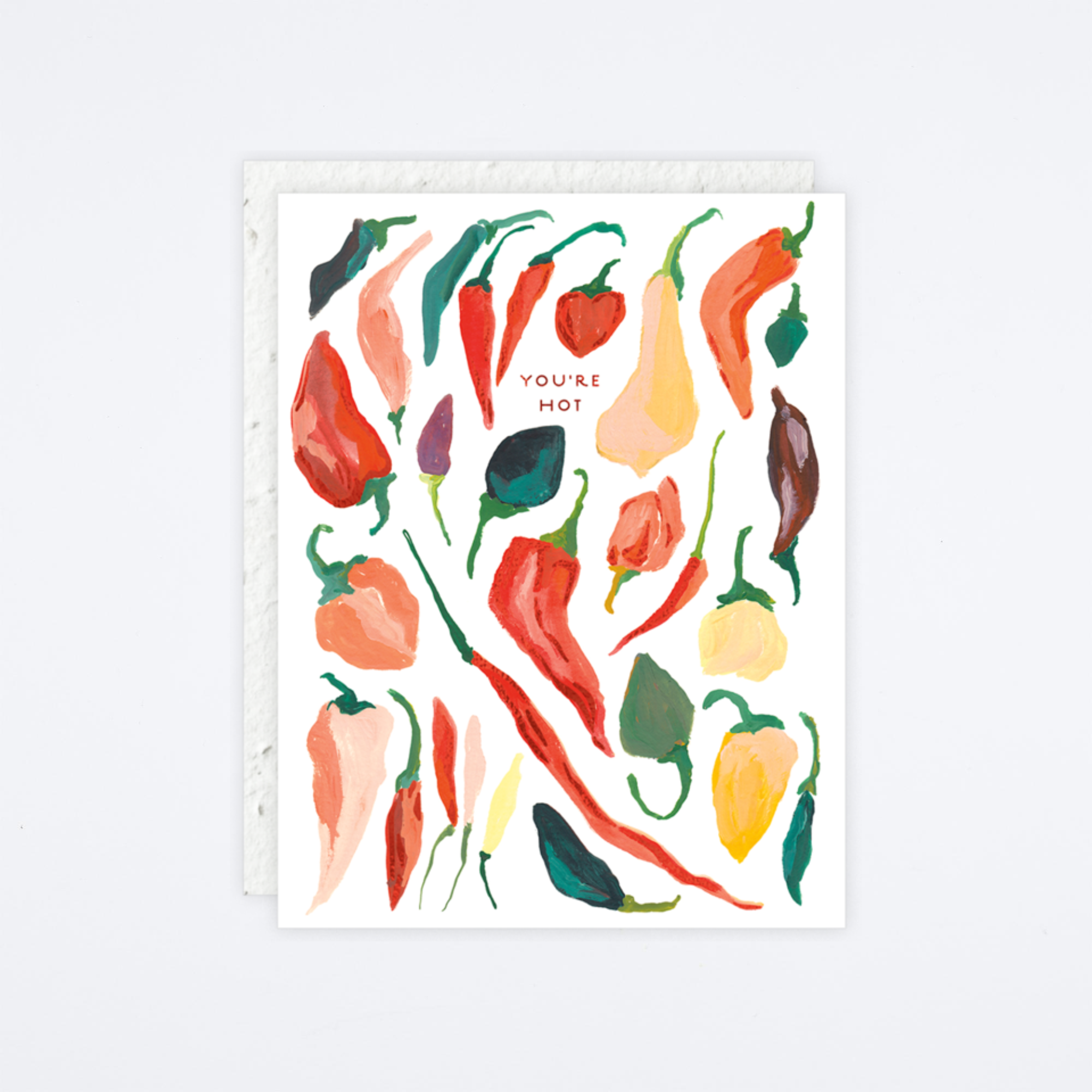 Hot Peppers Card