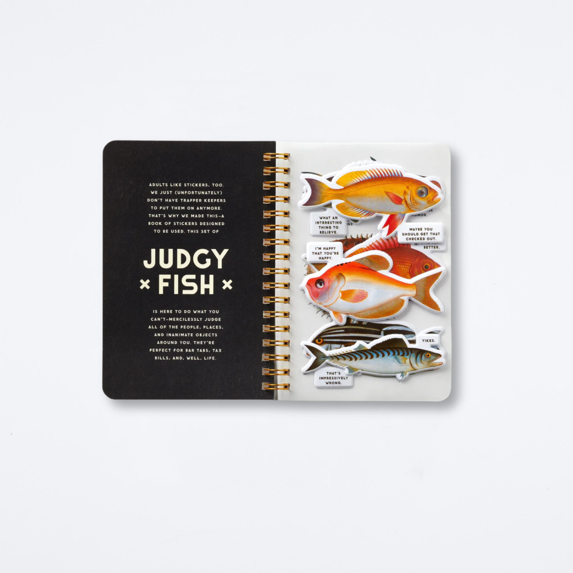 Judgy Fish Sticker Book