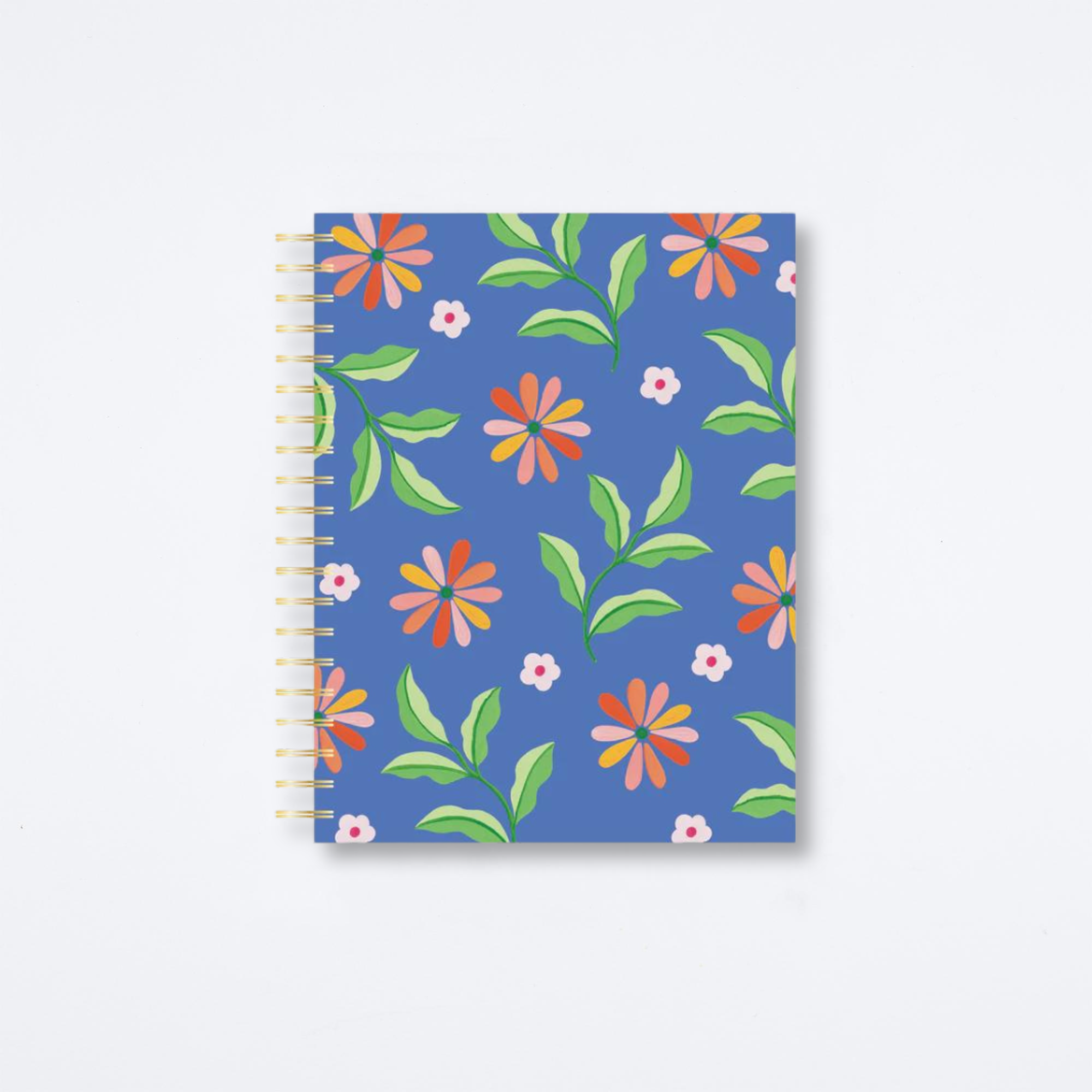 Blue Jardin Notebook