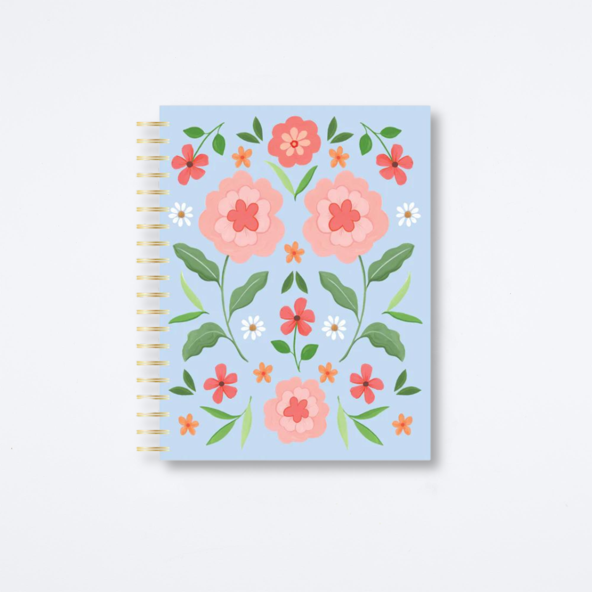 Breezy Blooms Notebook