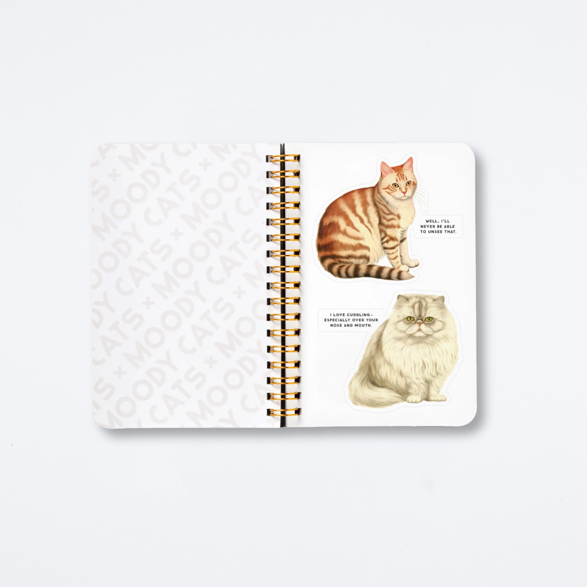 Moody Cats Sticker Book