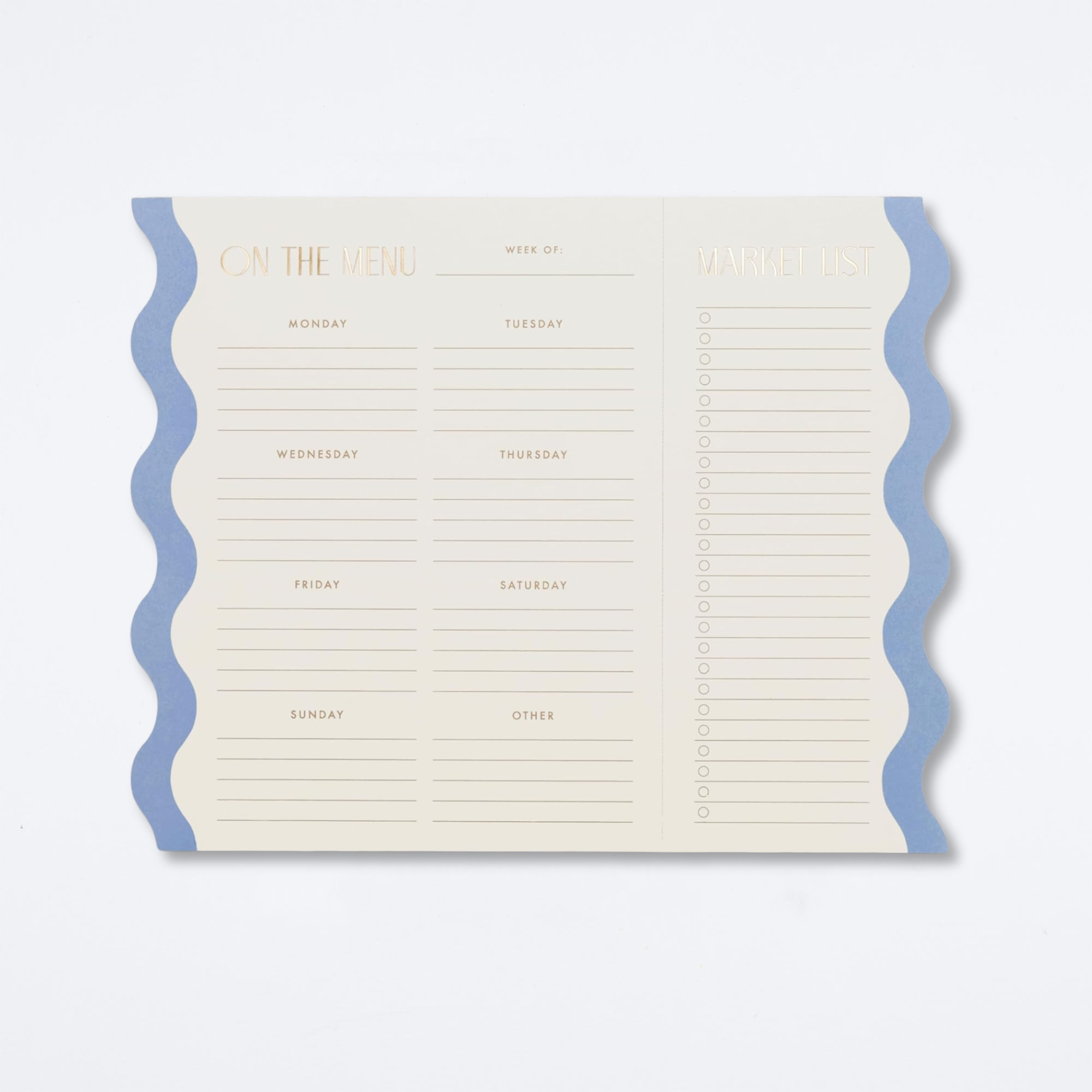 Meal Planner Notepad