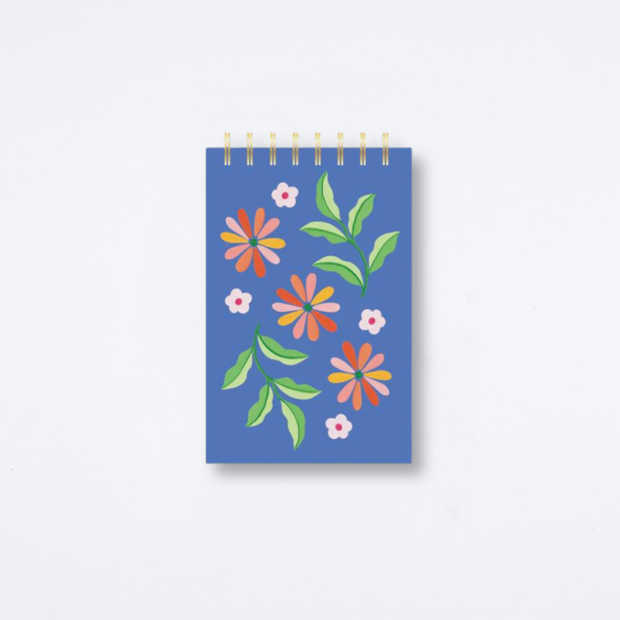 Mini Blue Jardin Notebook