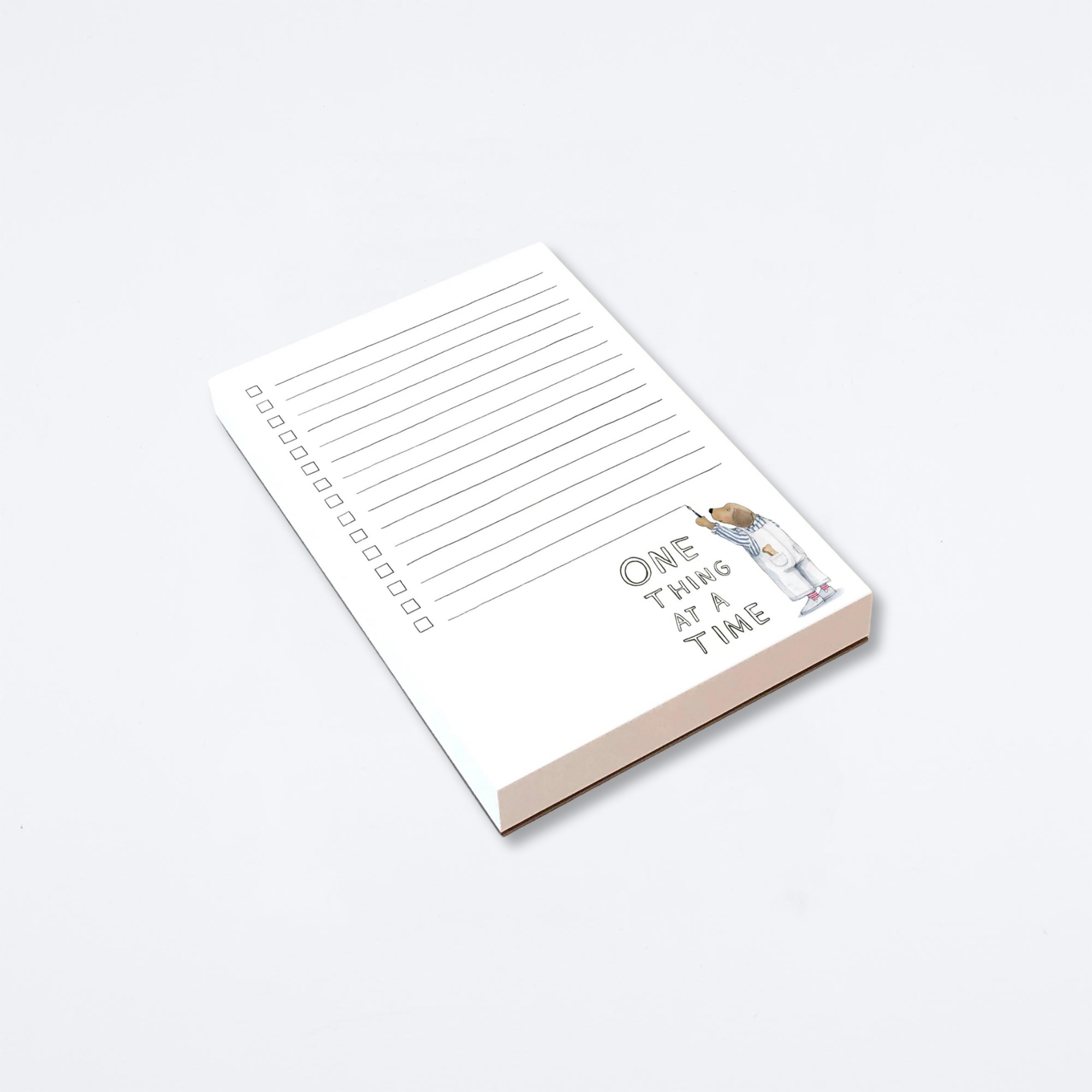 One Thing At A Time Notepad