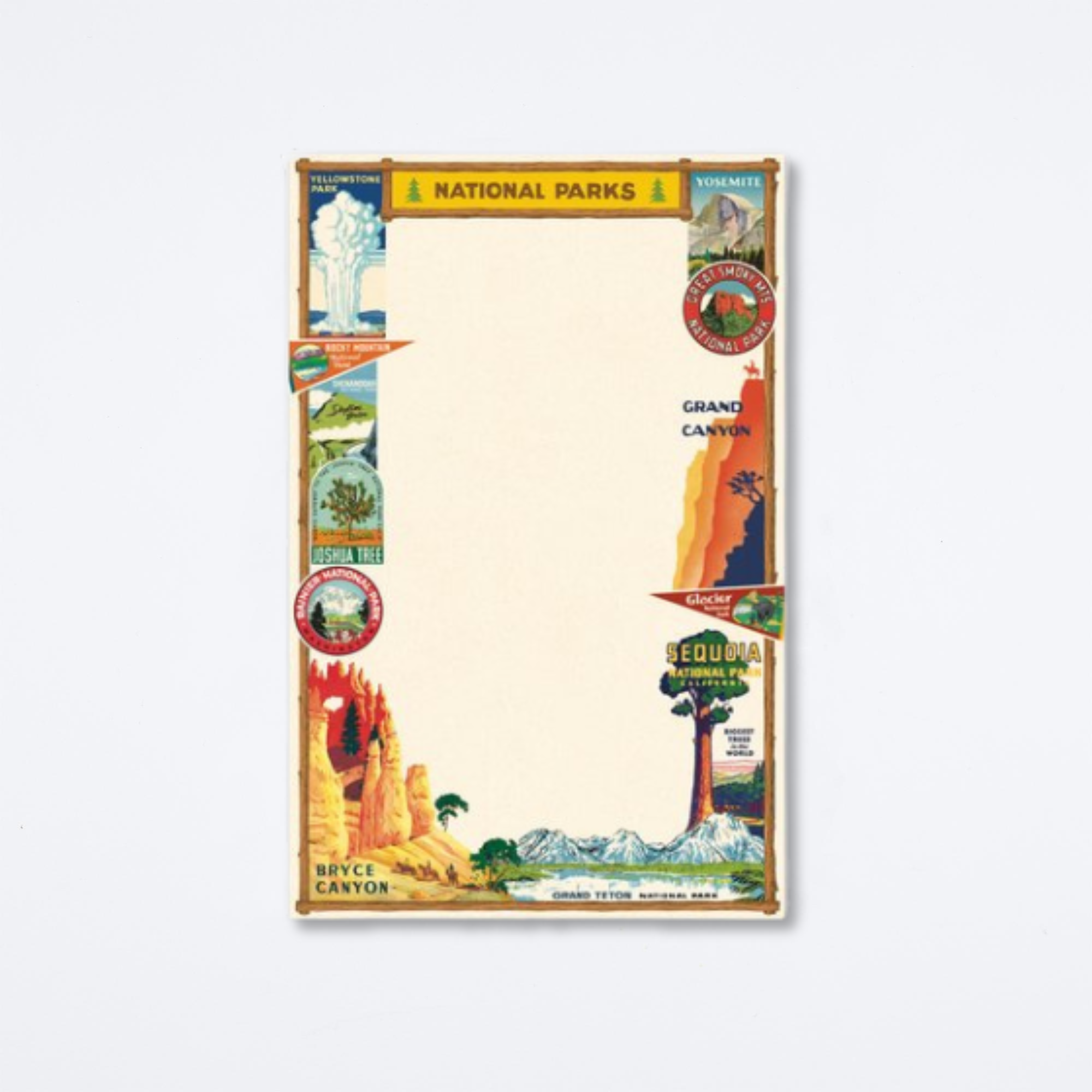 National Parks Notepad