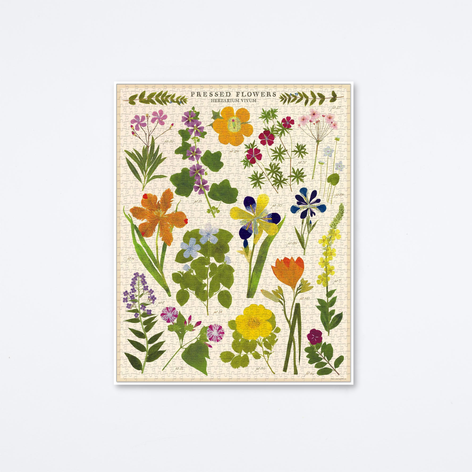 Pressed Flowers Puzzle