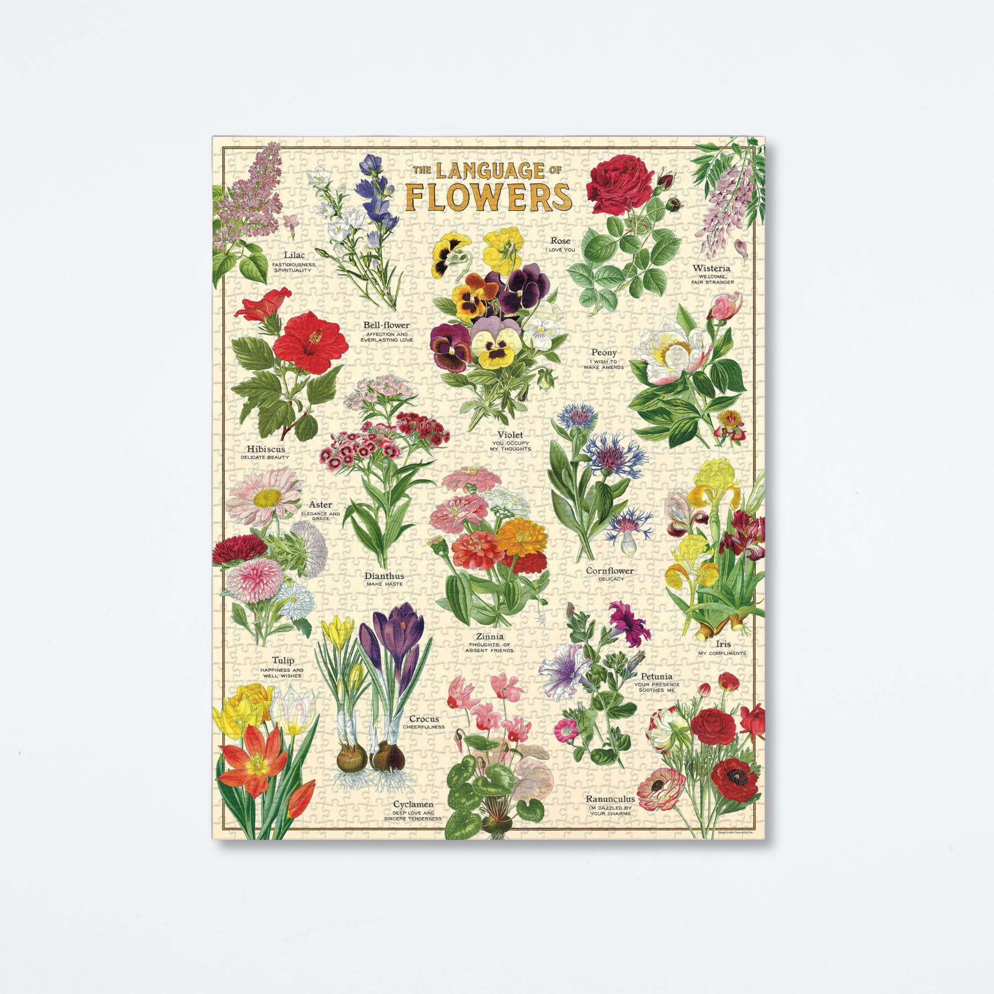 Language of Flowers Puzzle