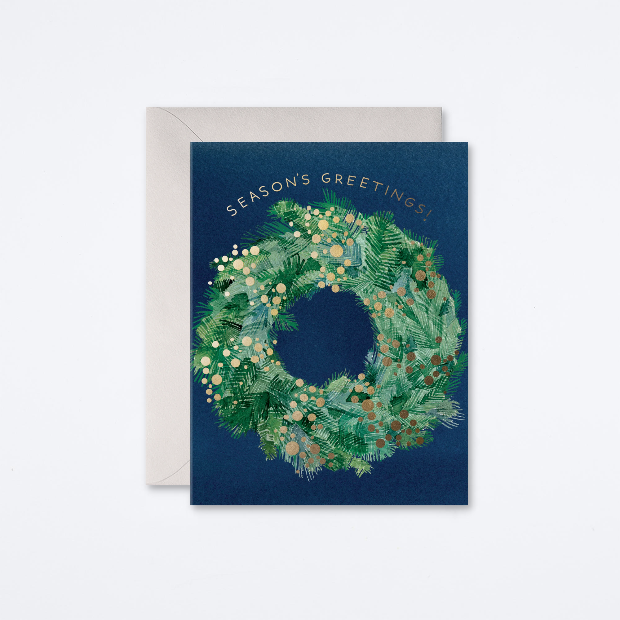 Season's Greens Greeting Card