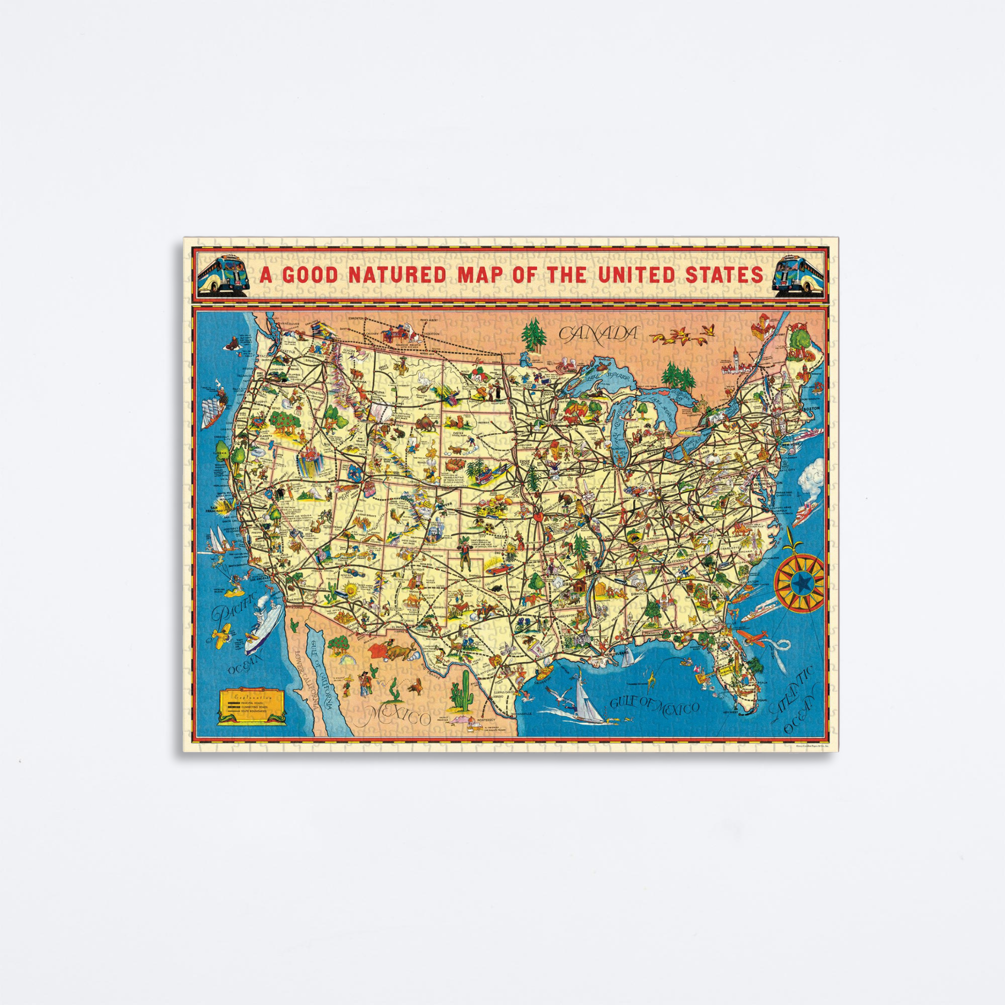 USA Map Puzzle