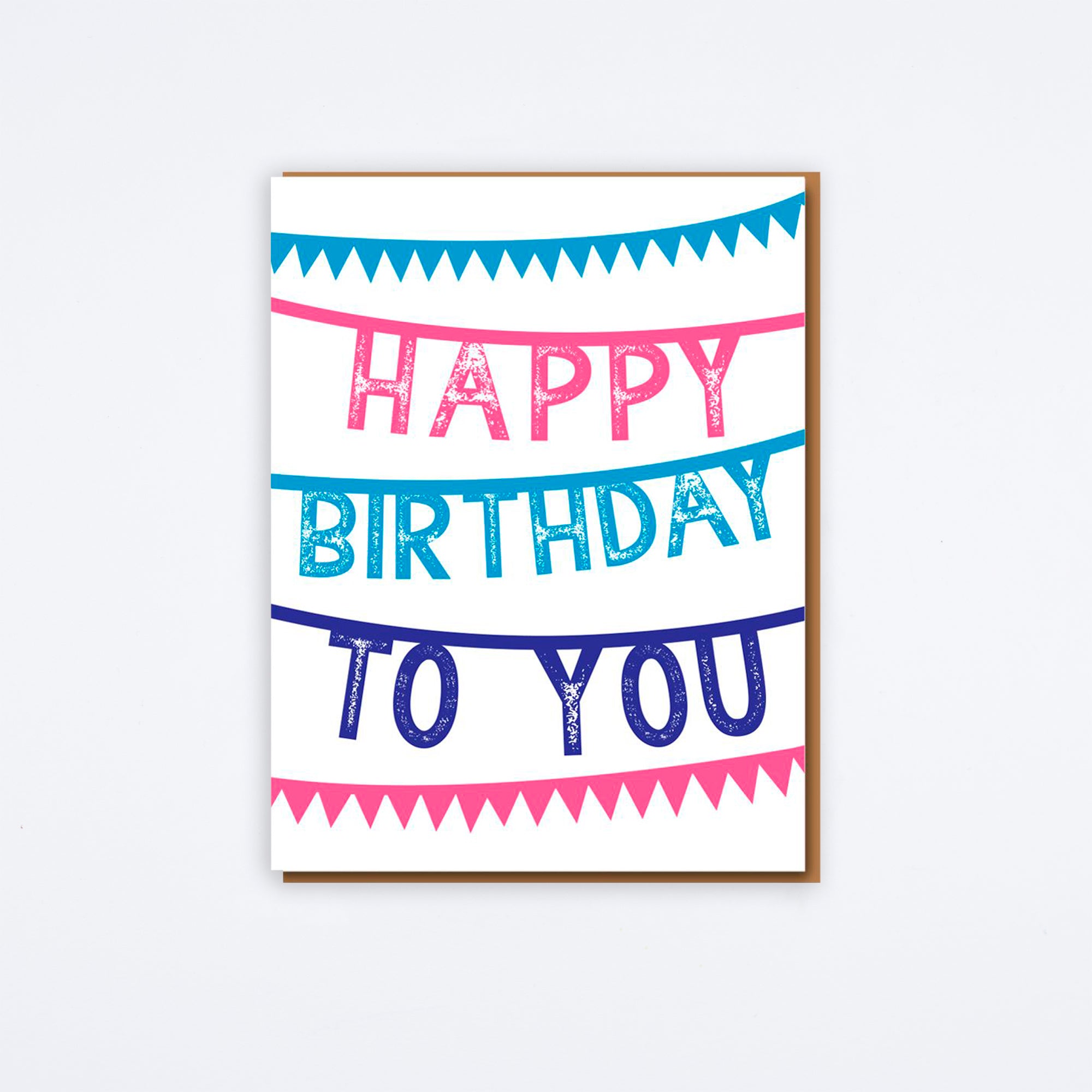 Birthday Flags Card