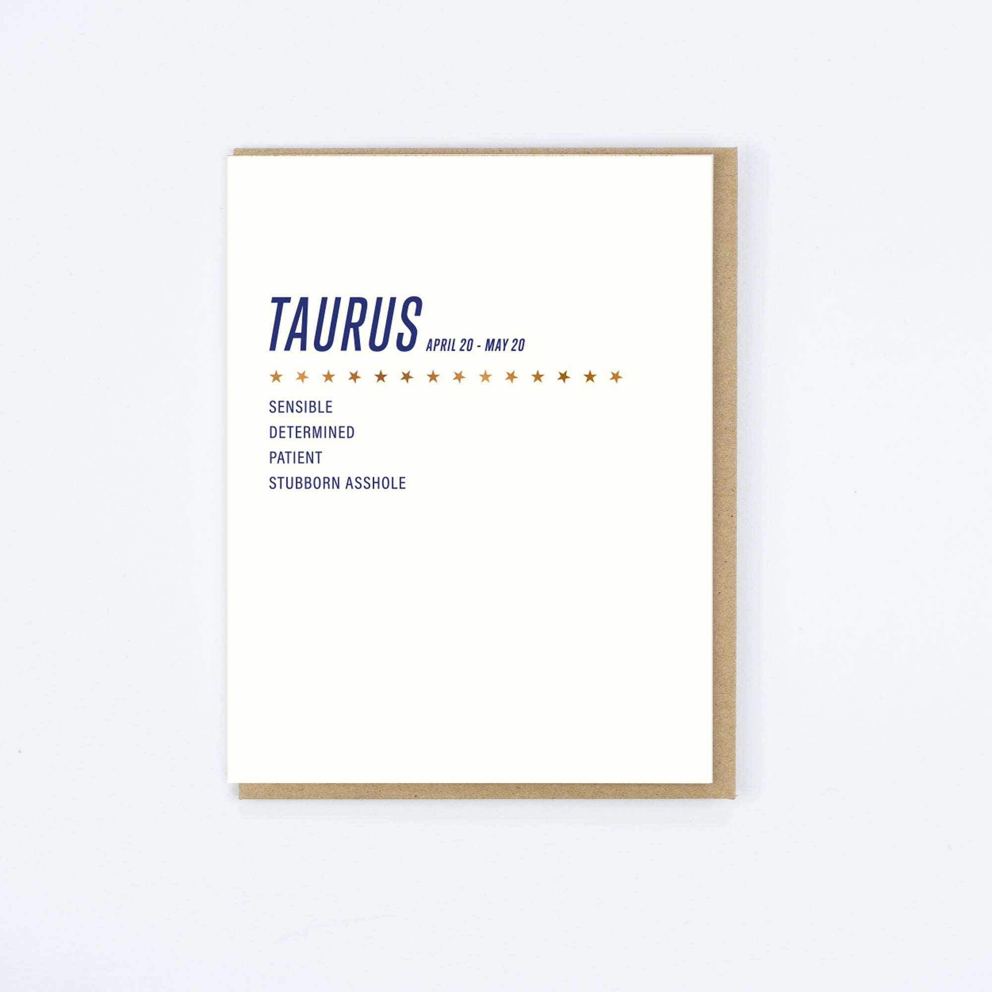 Taurus Card