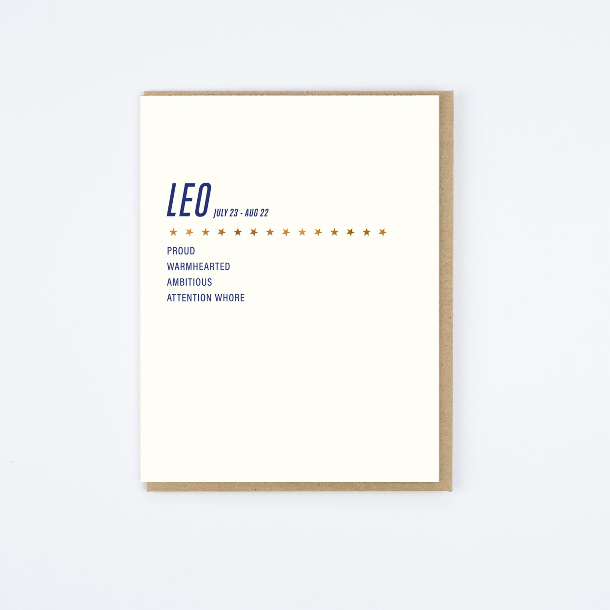 Leo Card