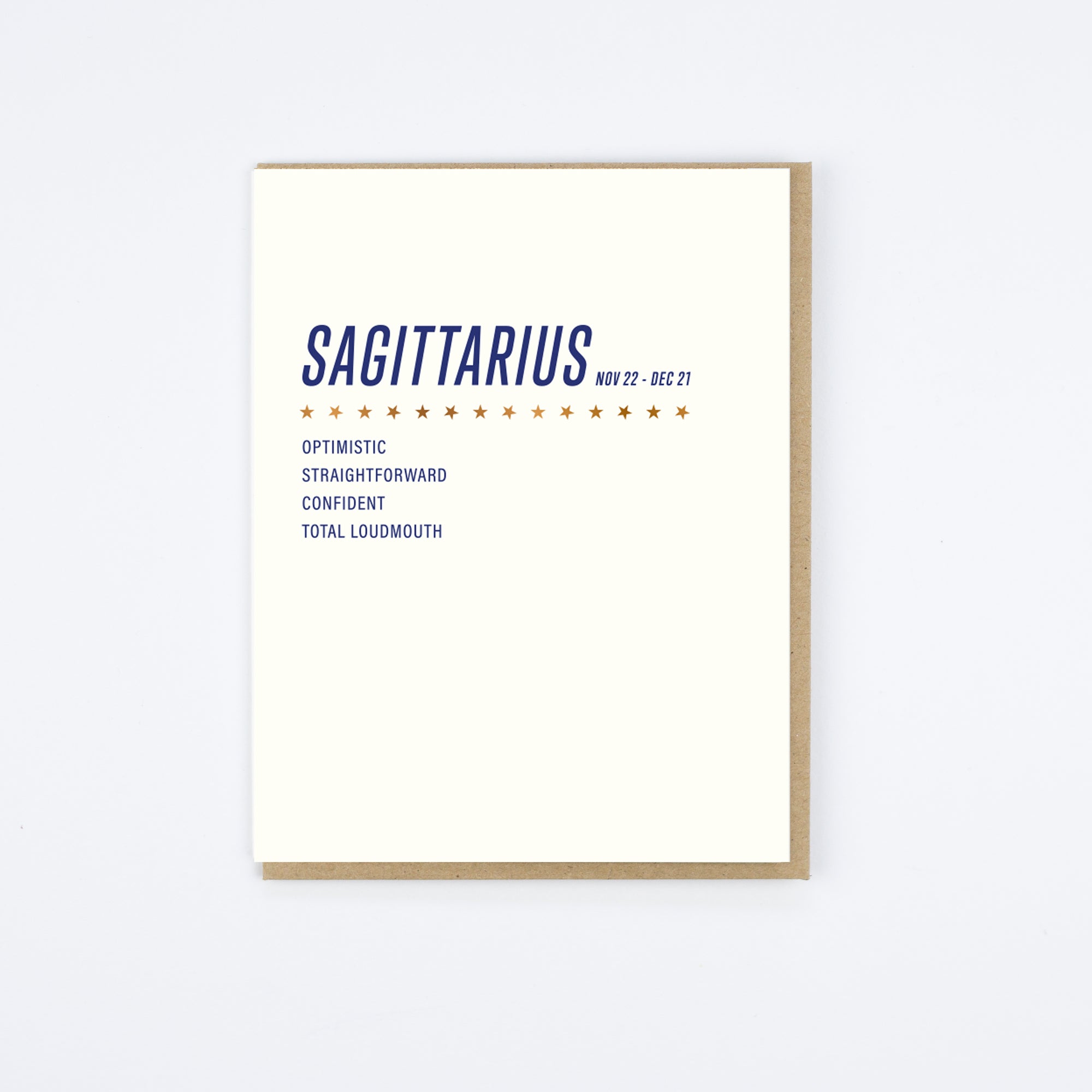 Sagittarius Card