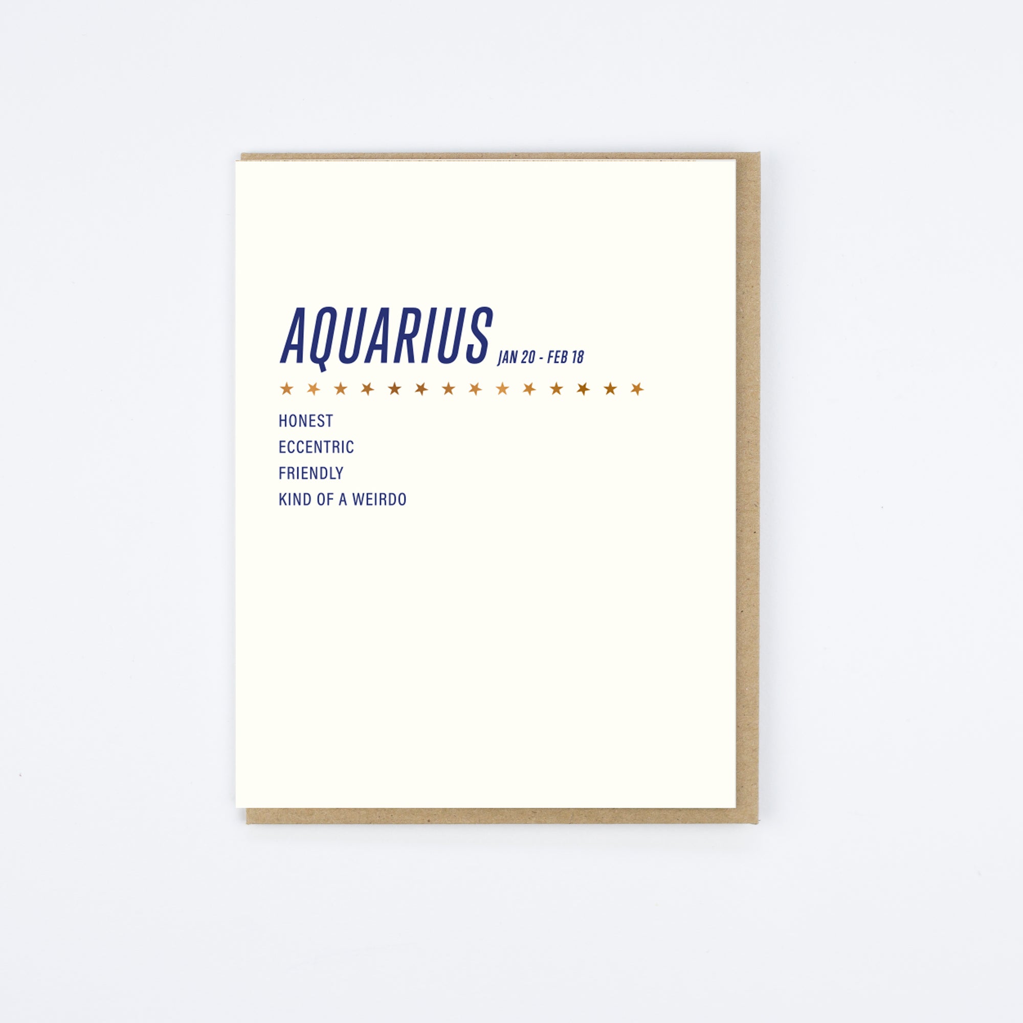 Aquarius Card