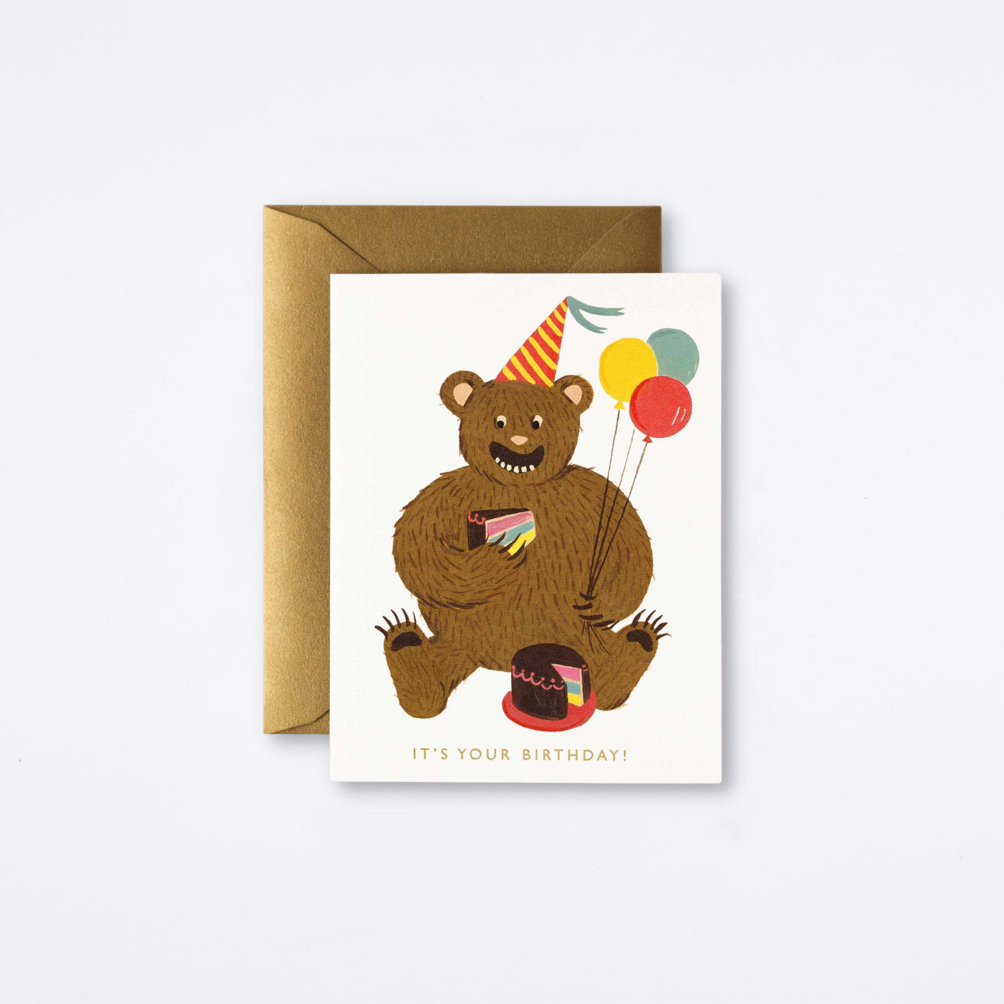 Birthday Bear Card