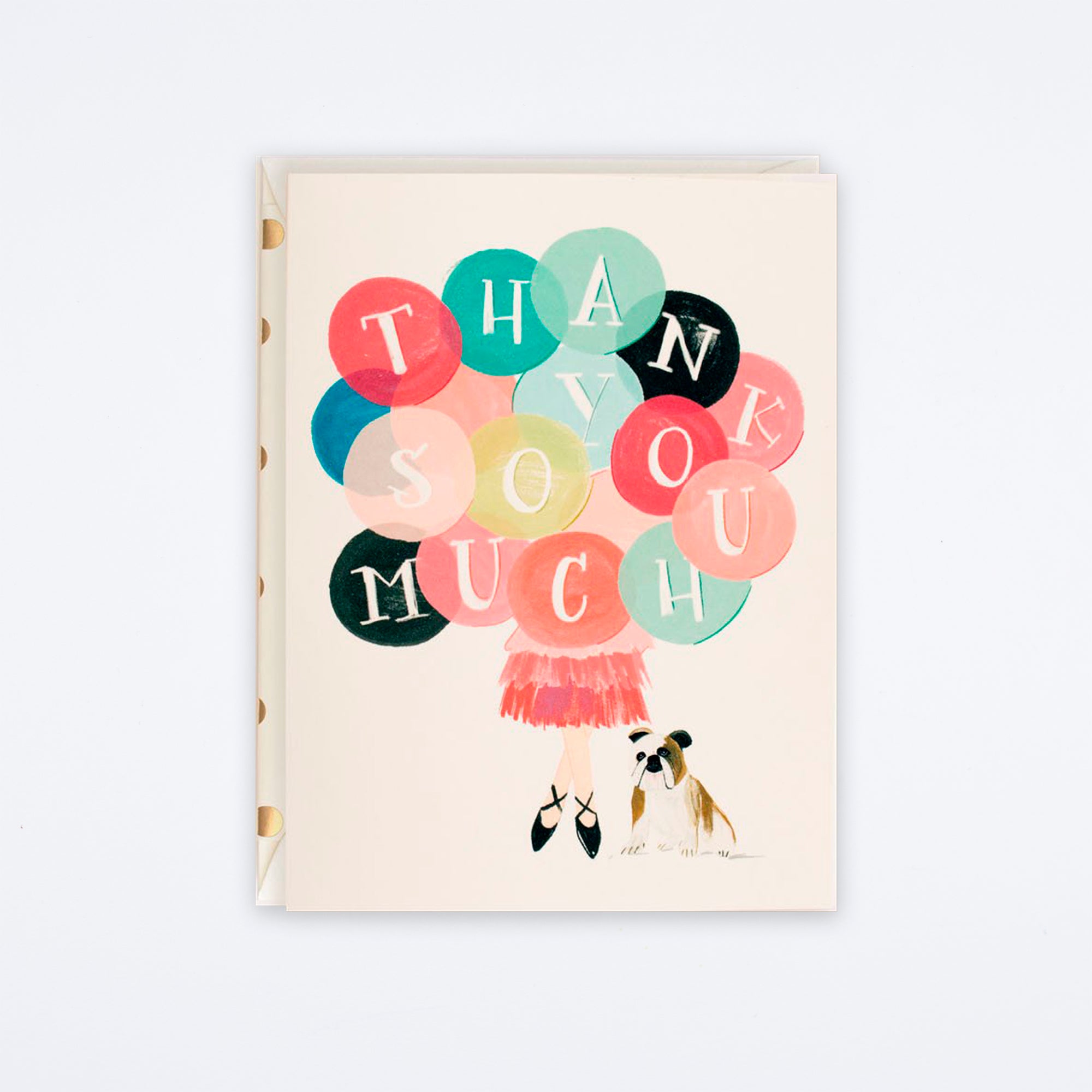 Thank You Balloons Card