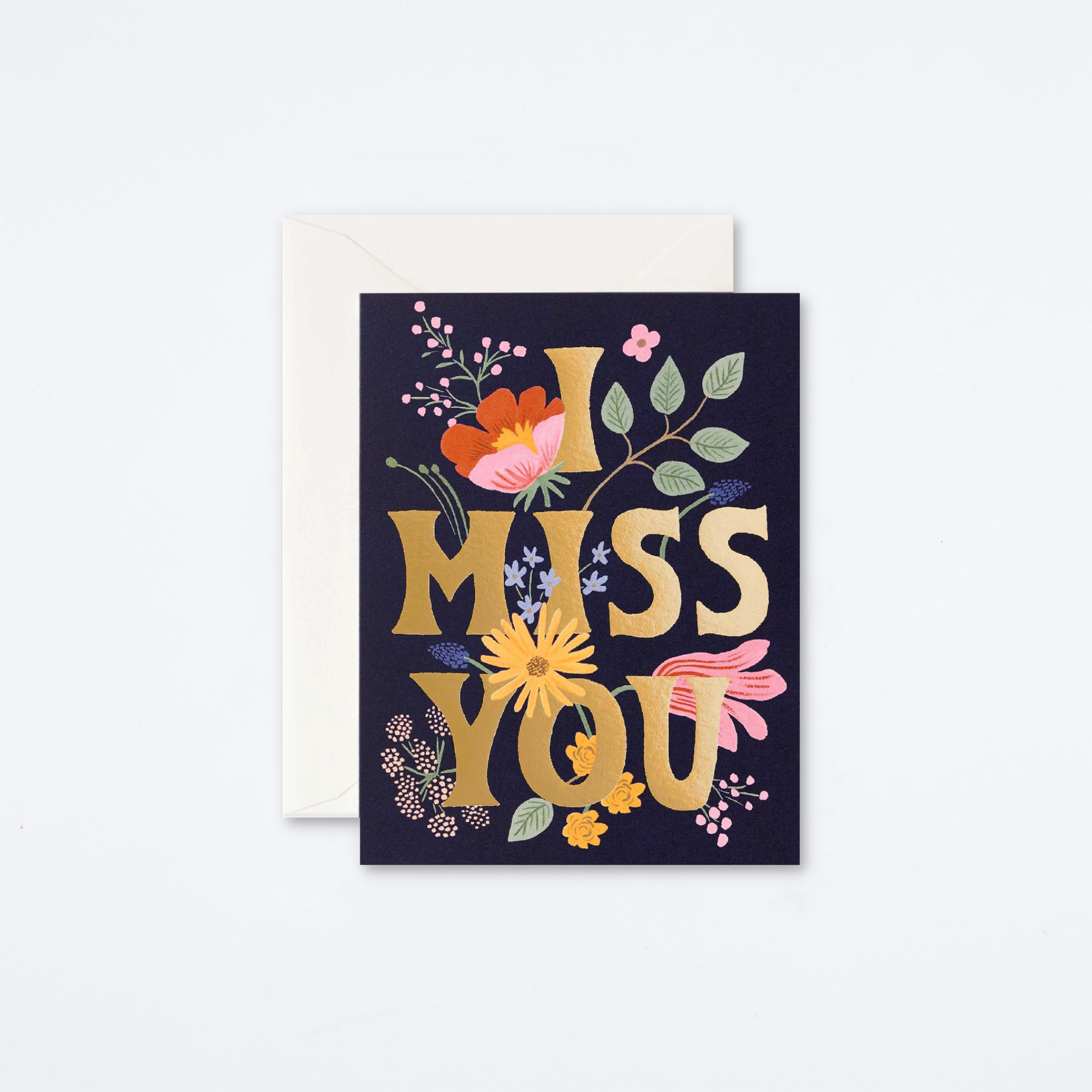 I Miss You Card